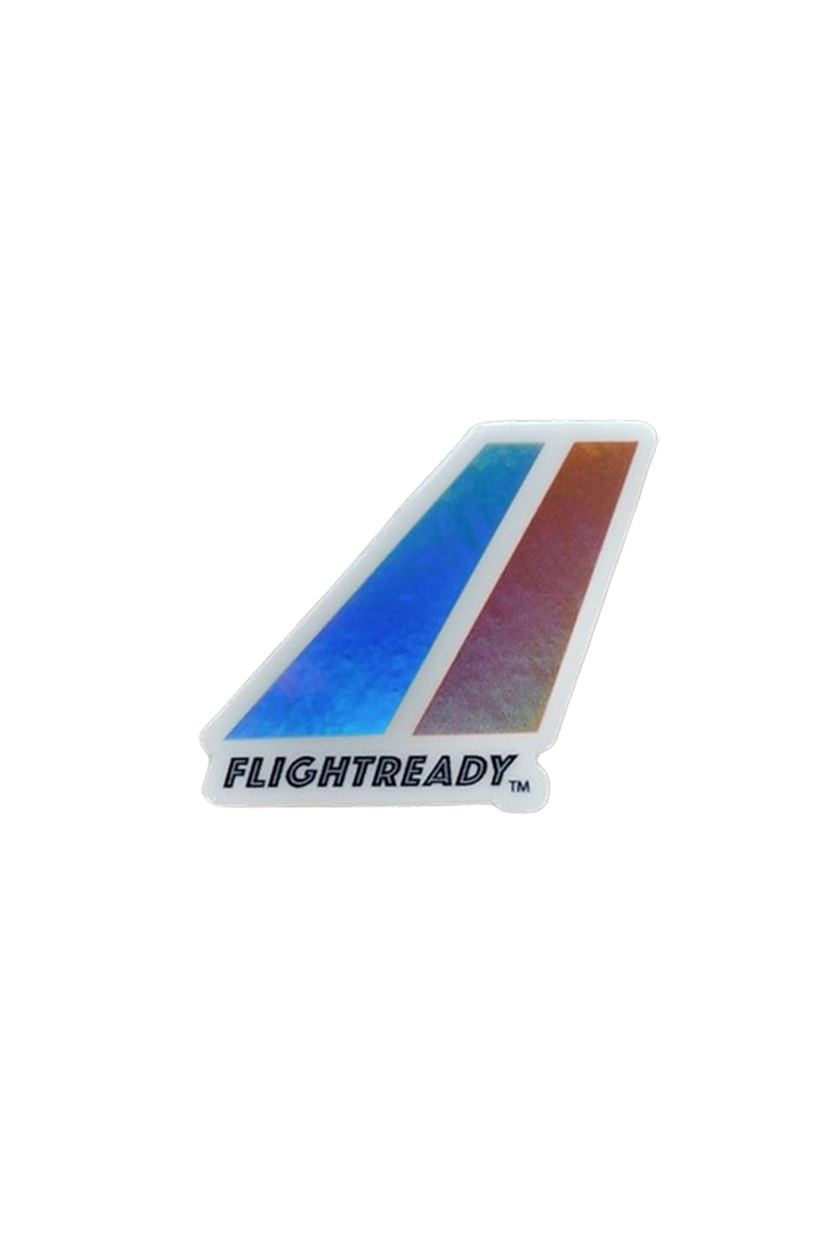 FlightReady Split-Tail Logo Sticker