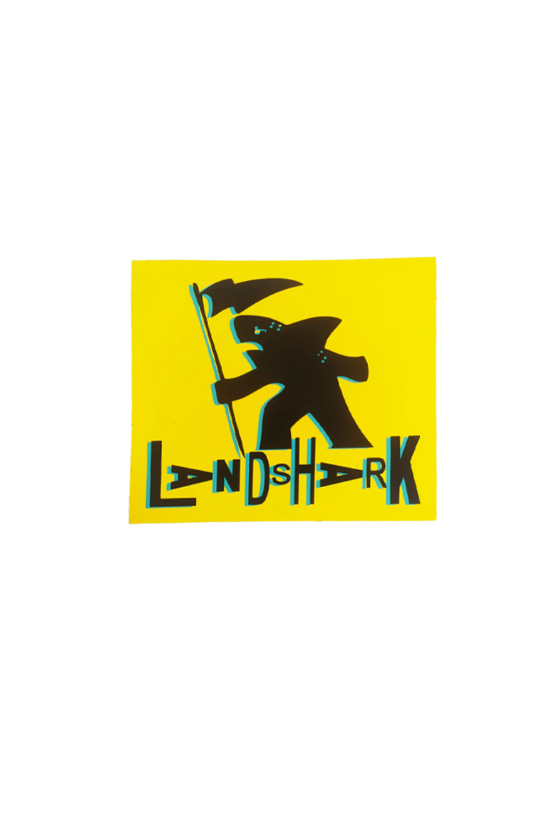 onyx origin - Landshark Crew - Skateboard Sticker - Vinyl - BLK:YEL - 00.png