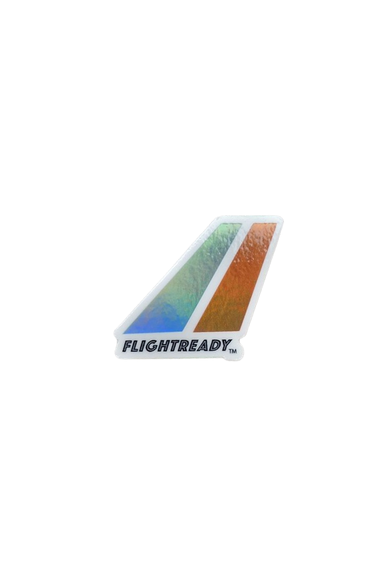 FlightReady Split-Tail Logo Sticker WHT 03.png