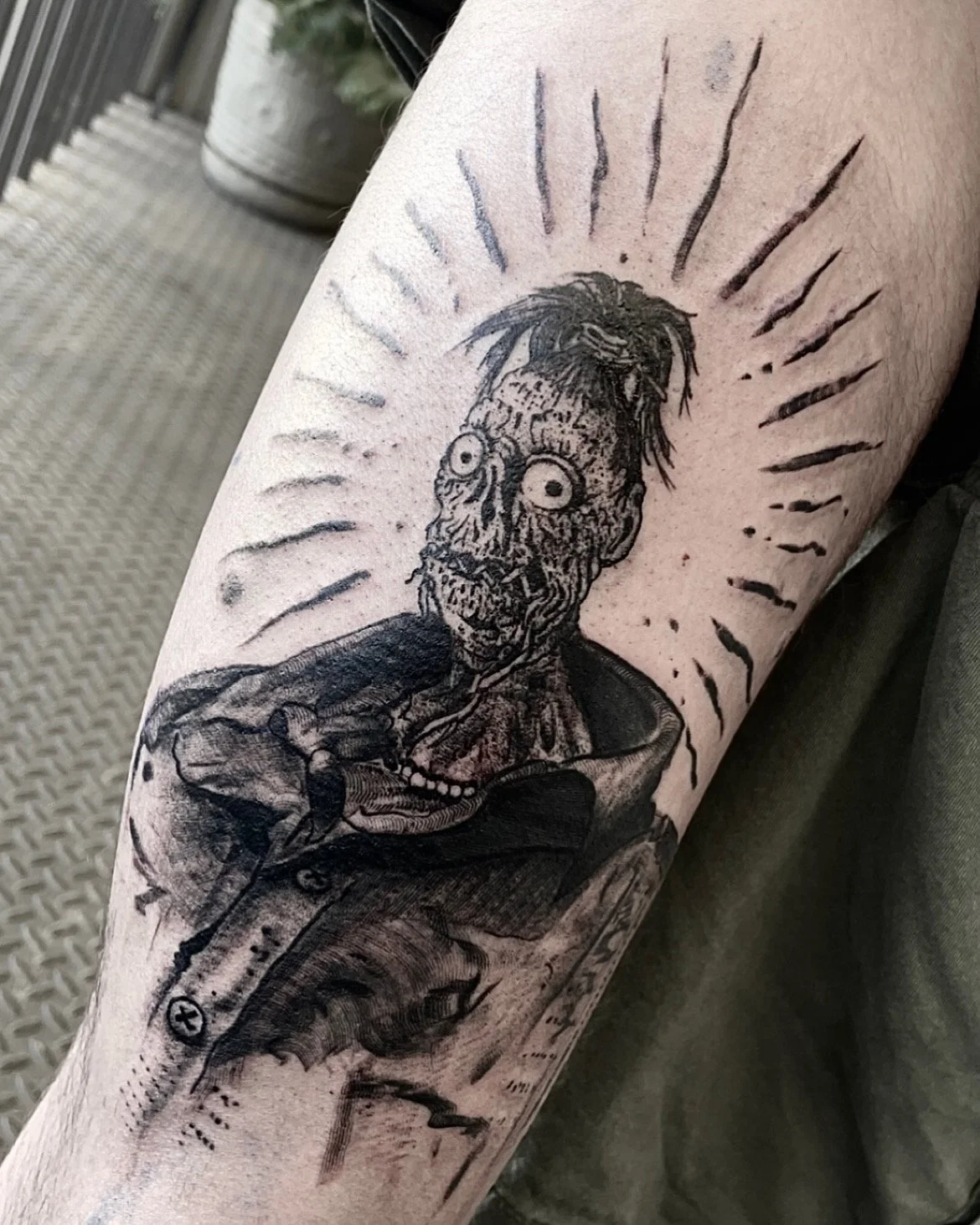 Beetle Juice shrunken head (raw) 