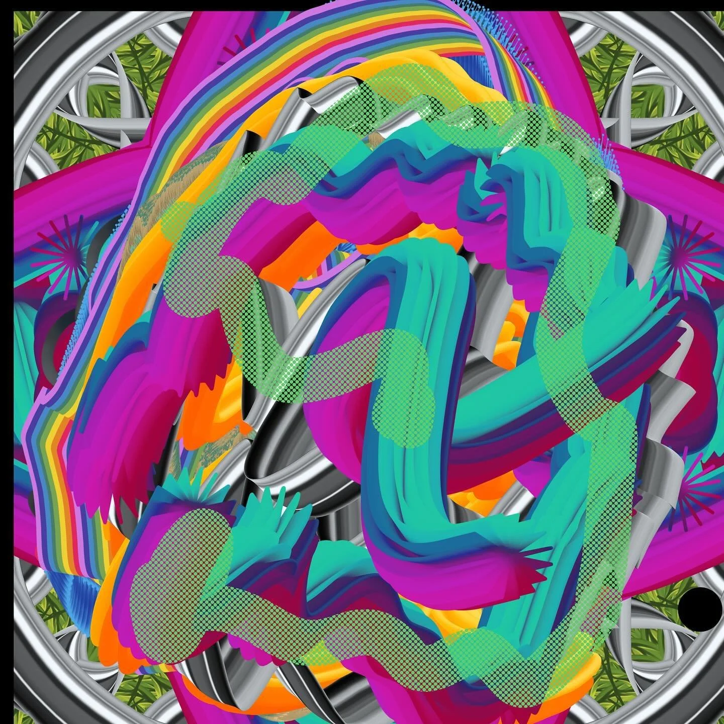 Digital  paintings by 3rd grade😮&zwj;💨