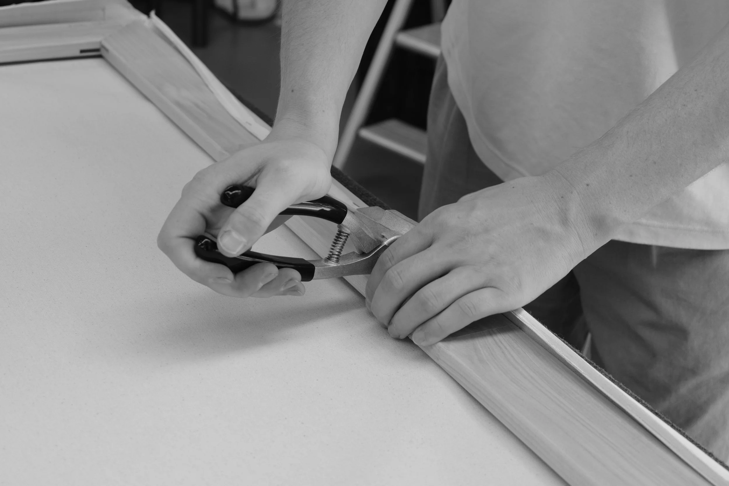 Canvas Stretching — Fitzroy Frame Makers