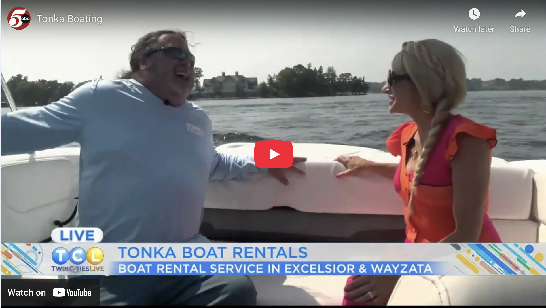 Featured on Twin Cities Live: Fun Way To Out On The Water