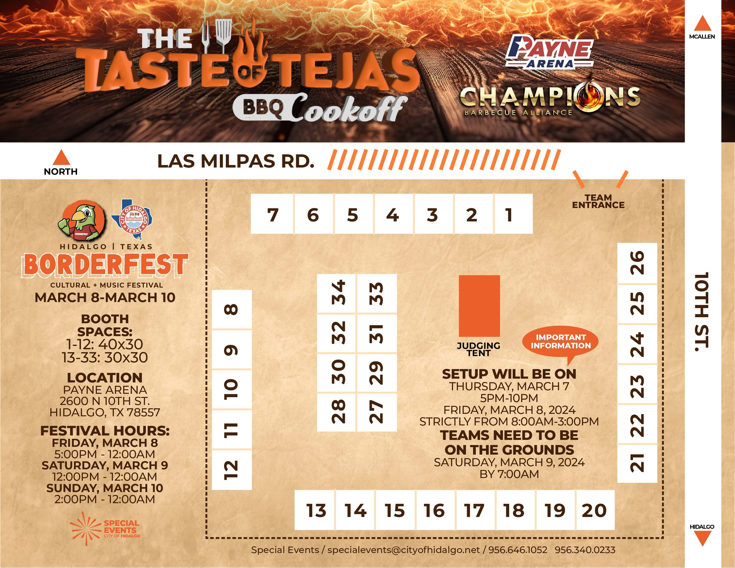 Taste of Texas BBQ Cook-Off | April 1 — Hidalgo Borderfest 2024 | March ...