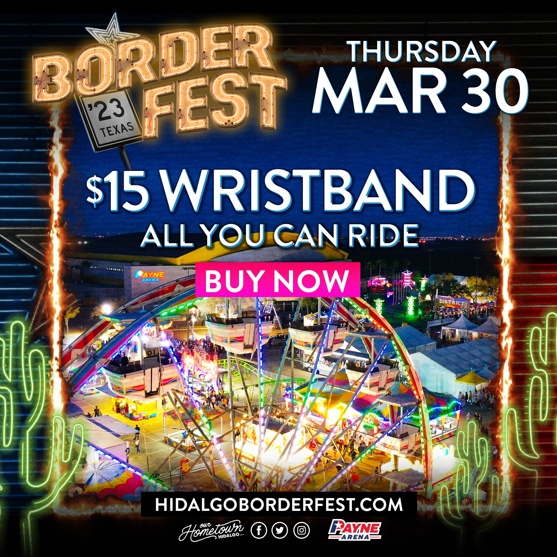 Hidalgo Borderfest 2023 March 31April 1