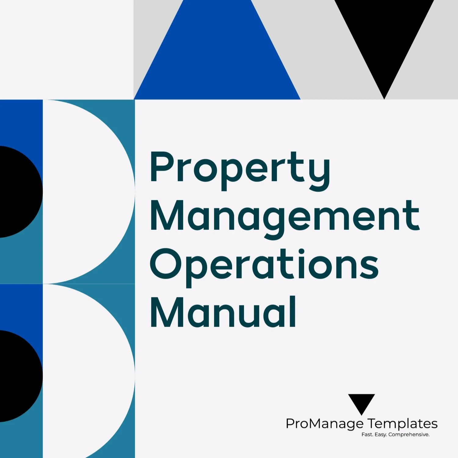 Digital Property Management Operations Manual ProManage Templates