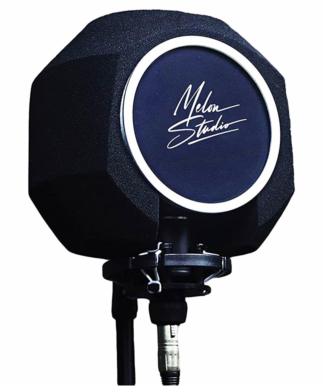 Melon Studio Microphone: Vocal Isolation and Noise Reducing Foam Booth
