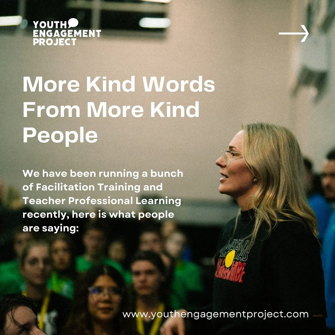 OKAY, crocodile tears loading. 

It&rsquo;s an absolute privilege and a joy to support organisations and schools through training days and professional learning sessions.

We love receiving feedback, as it&rsquo;s such a valuable tool for growth and 