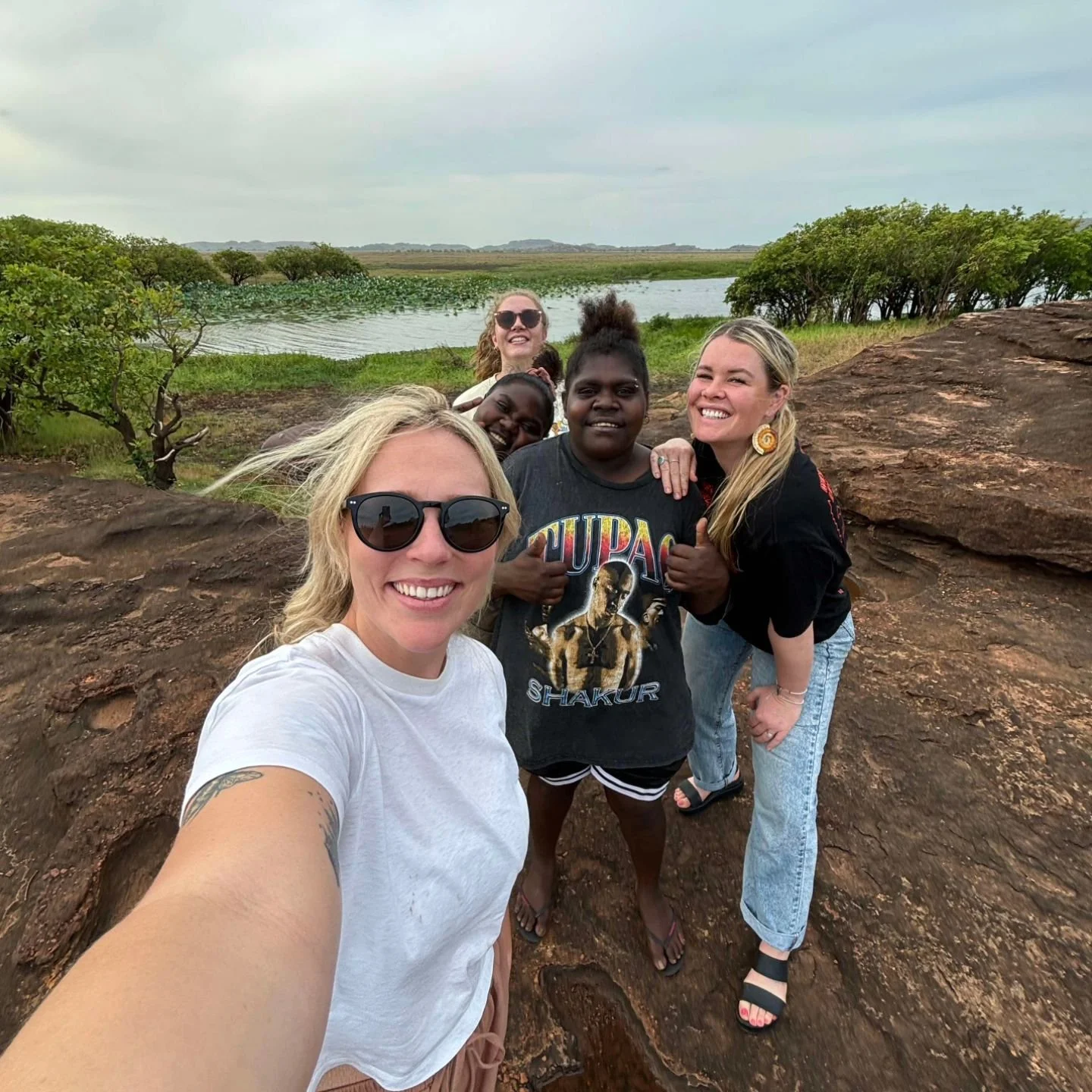 TEAM &hearts;️

We've spent this week facilitating an NT Leadership Summit for West Arnhem Youth 🫶

There is SO much to be shared - but first, the team.

We were joined by the incredible Bonnie, Stella and Jemimah to support logistics, facilitation 