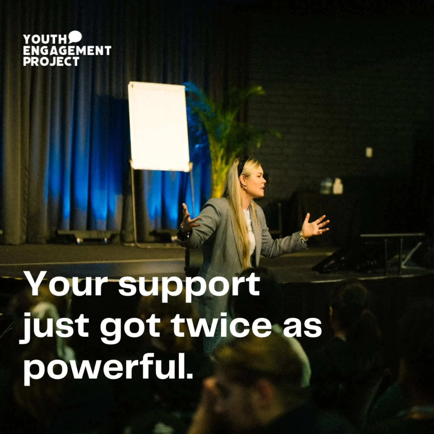 Double your impact 🫶

Story time first ⬆️

Until December 4th, every dollar you donate is matched, helping us support:

&hearts;️ Young people from regional and remote communities
&hearts;️ Young people facing hardship or disadvantage 
&hearts;️ Fir
