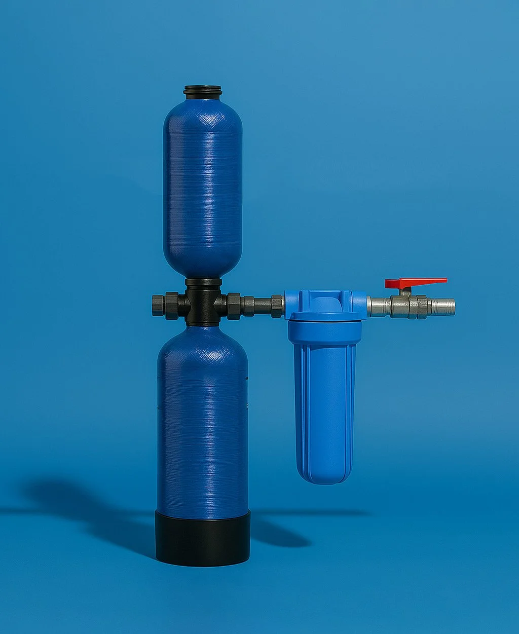 Salt-free water treatment that actually works for Midland's challenging conditions.
• No more 40-pound salt bags to haul every month
• 97% chlorine removal for softer skin and healthier hair
• Scale prevention without adding chemicals