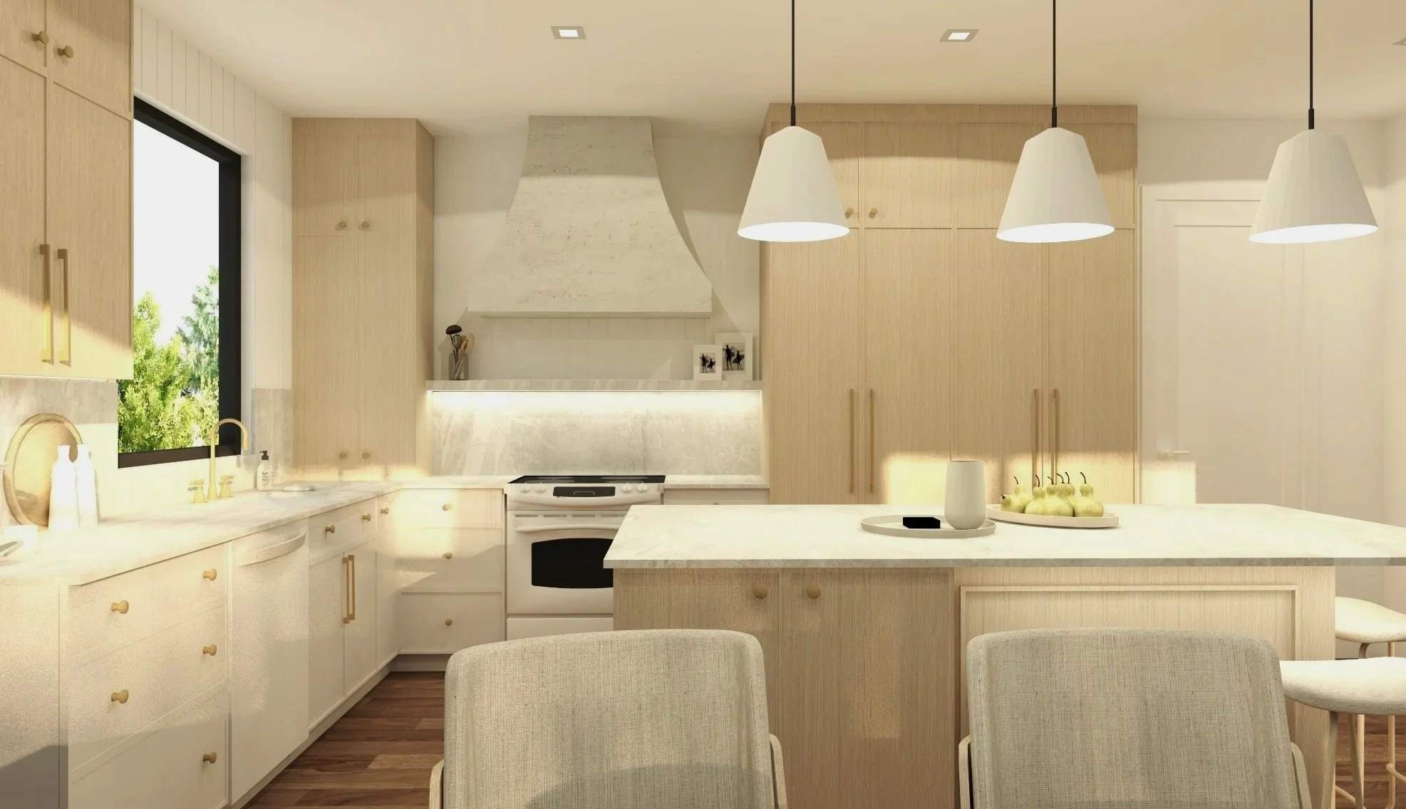 Projet Chalet du fleuve - 3D