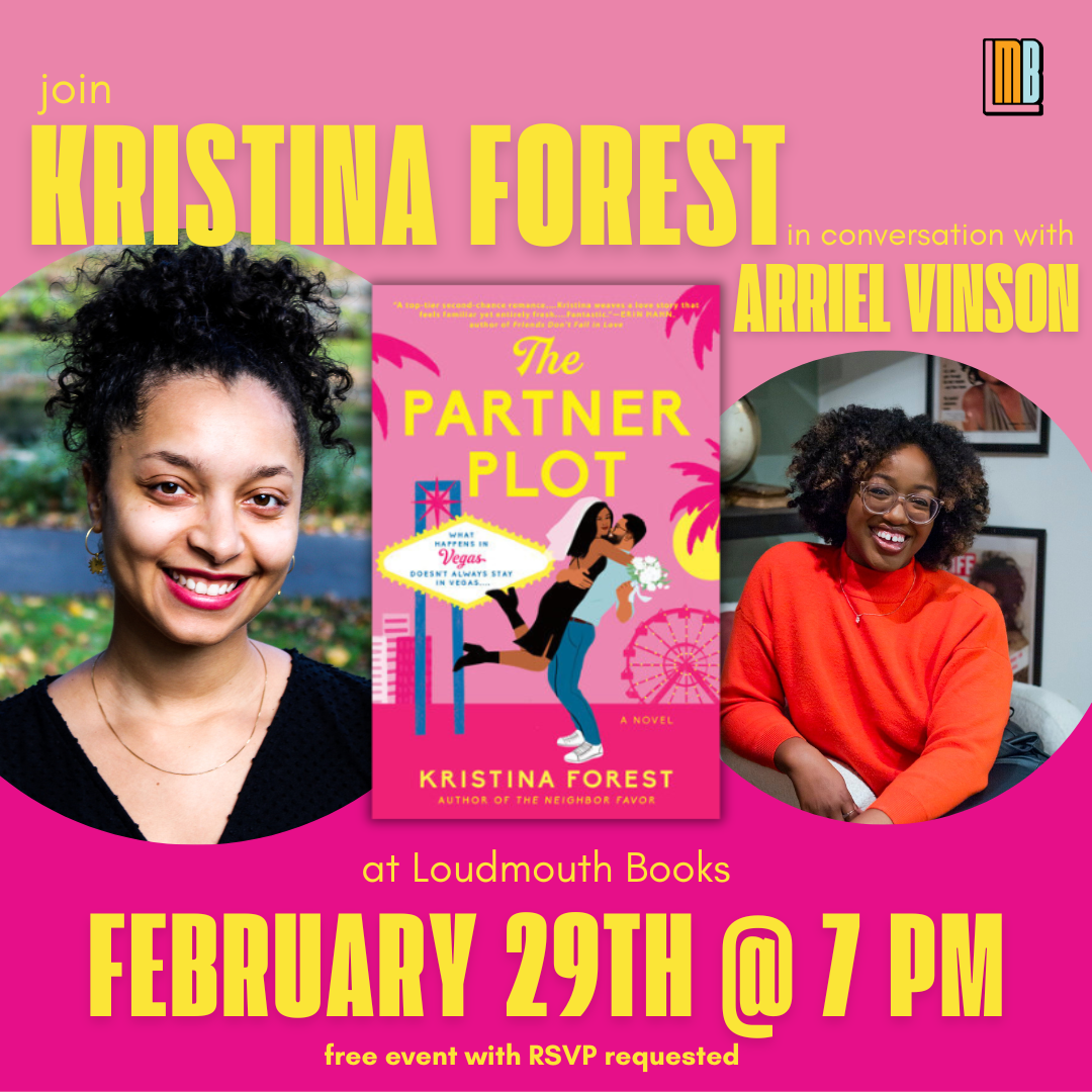 Kristina Forest in conversation with Arriel Vinson at Loudmouth Books