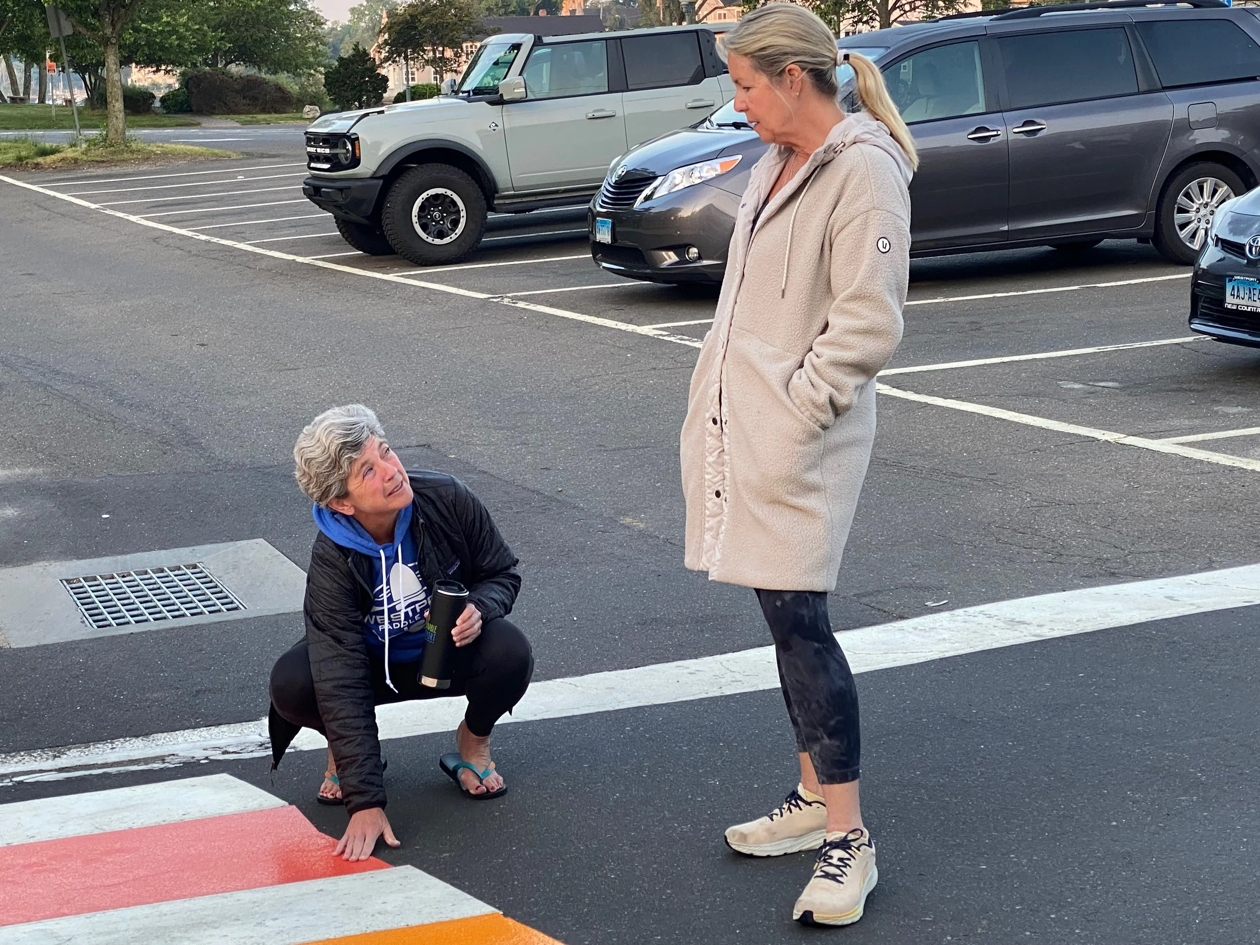 Board of Selectwomen Approve Rainbow Crosswalk