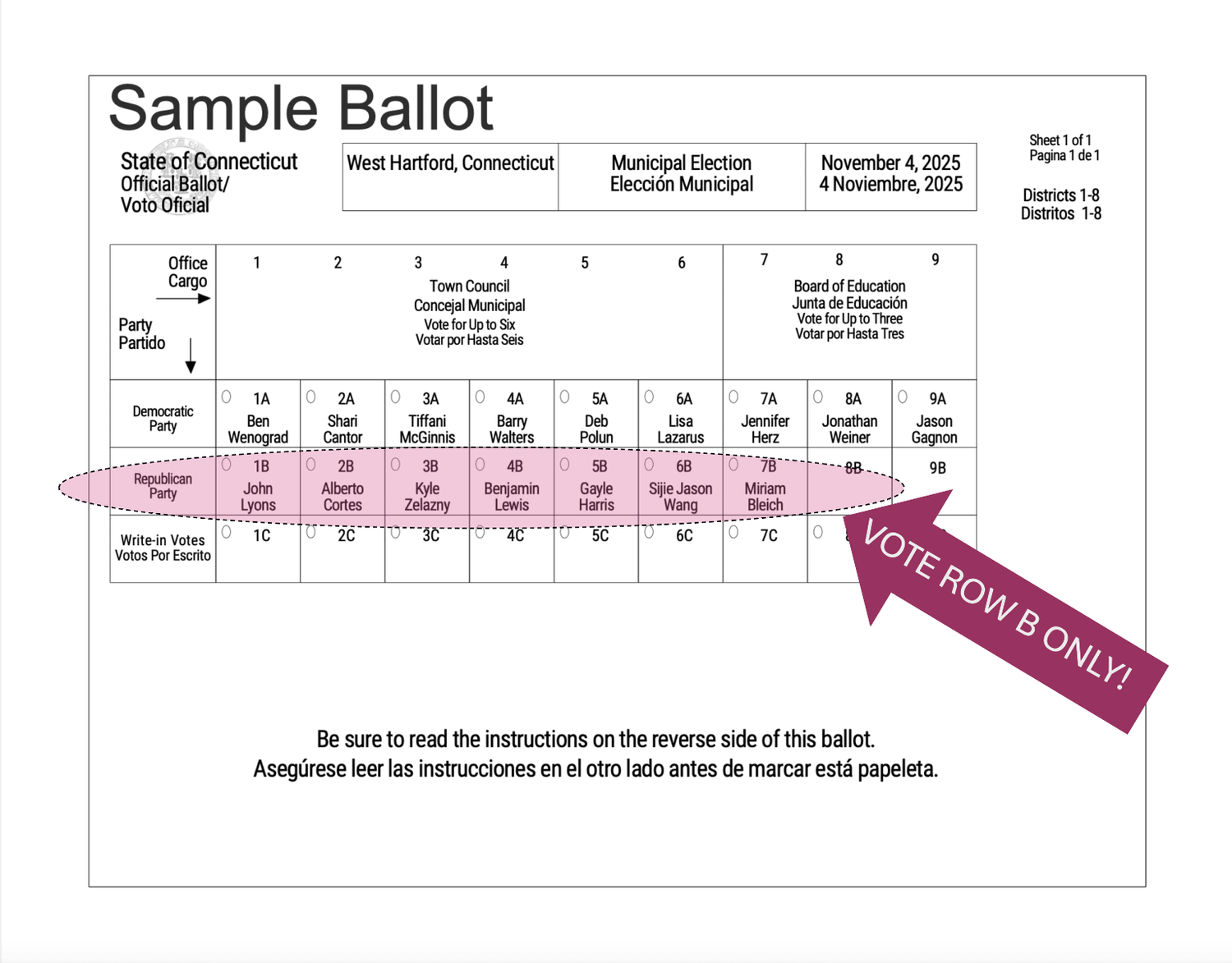 Election Information — WH GOP