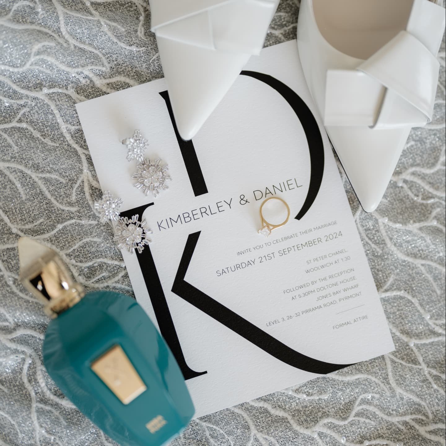 KIM &amp; DANIEL | We had the joy of designing this stunning couple's invites, place cards, welcome sign, and seating chart &mdash; making every moment as beautiful as their love story. ✨

Photography: @mekaweddings