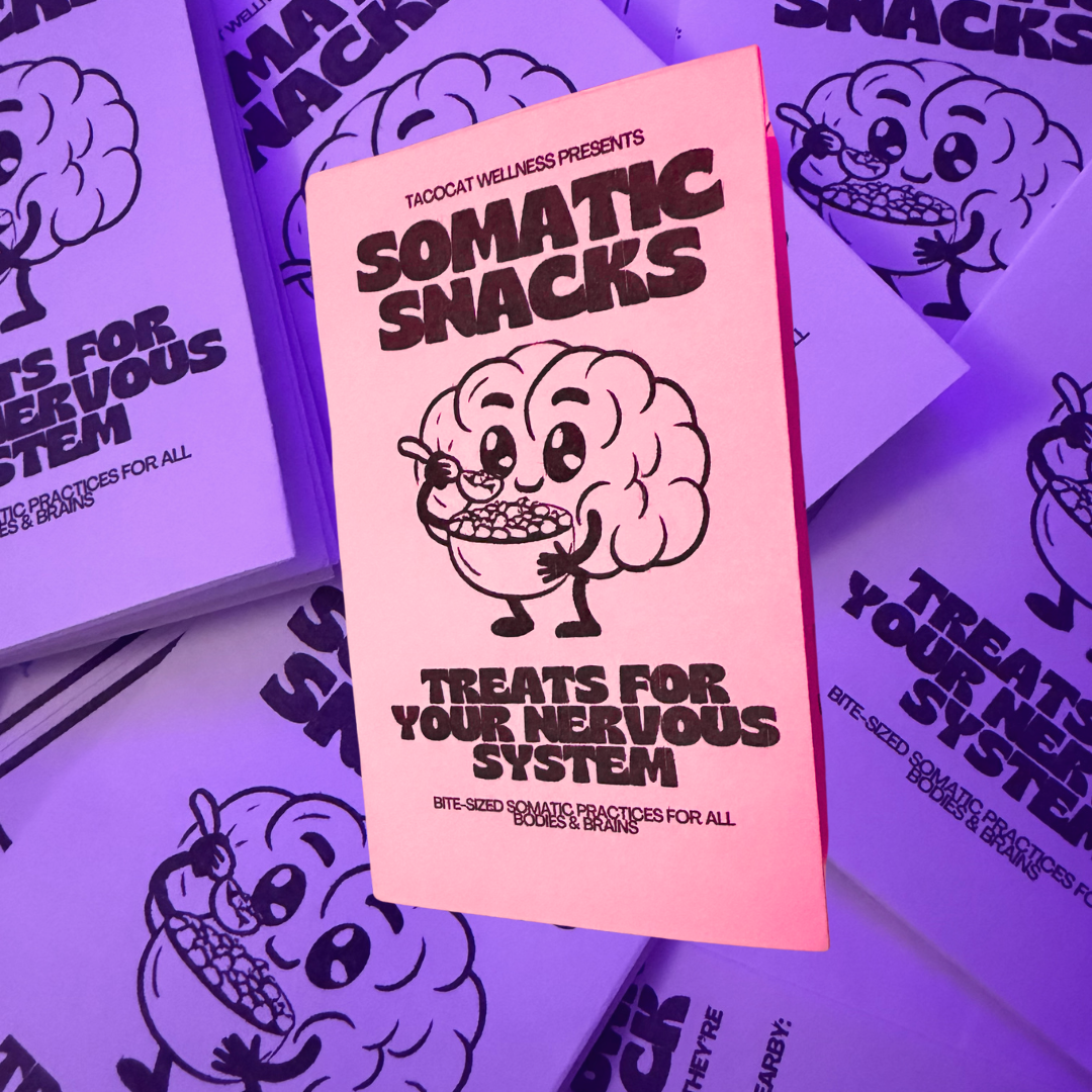 Stack of Somatic Snack zines