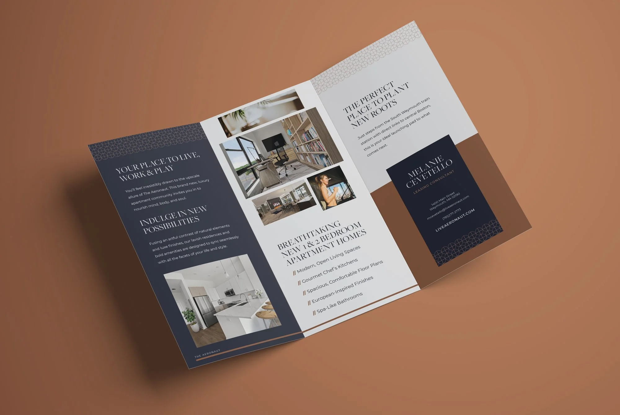Trifold design interior