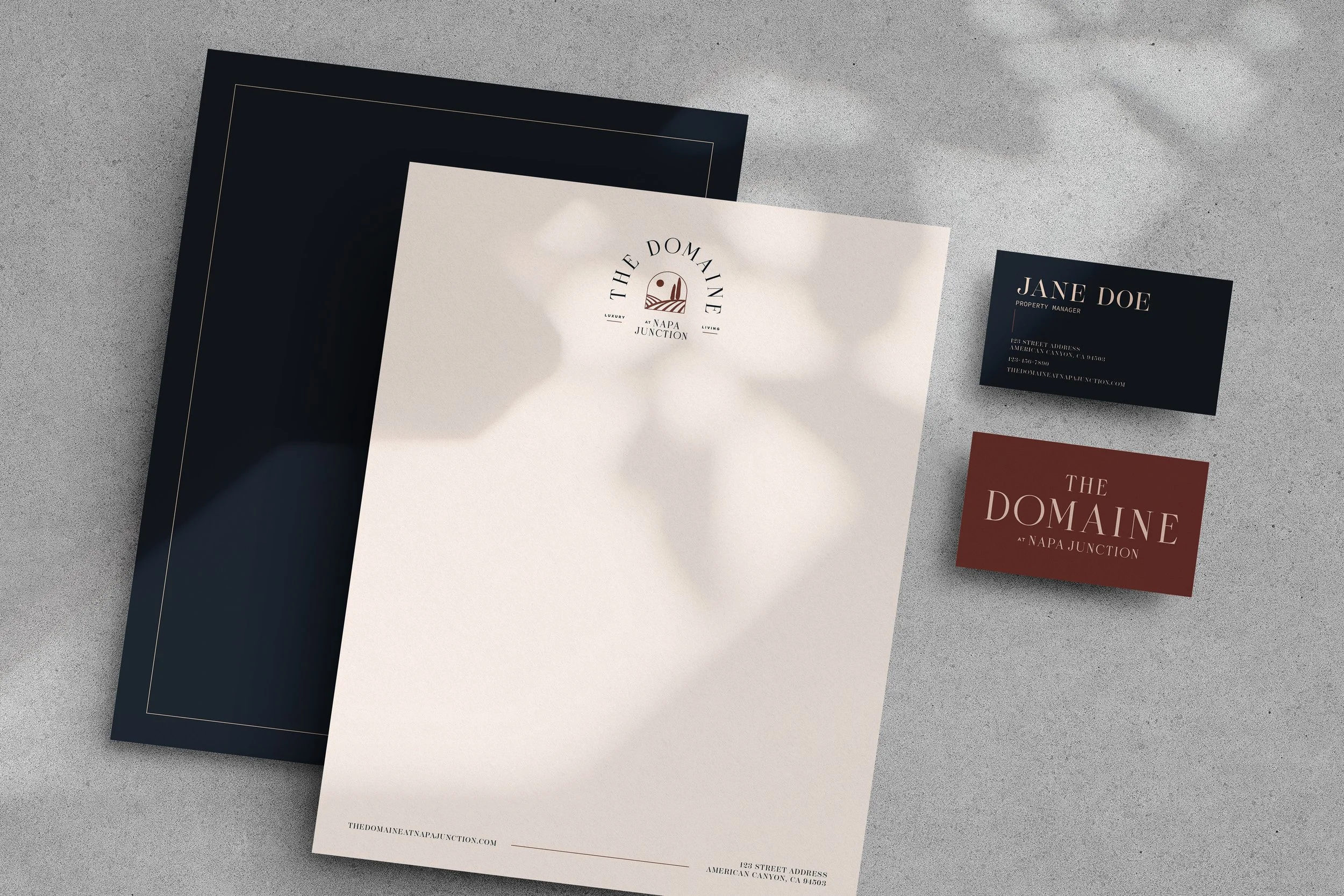 Letterhead + Business Cards