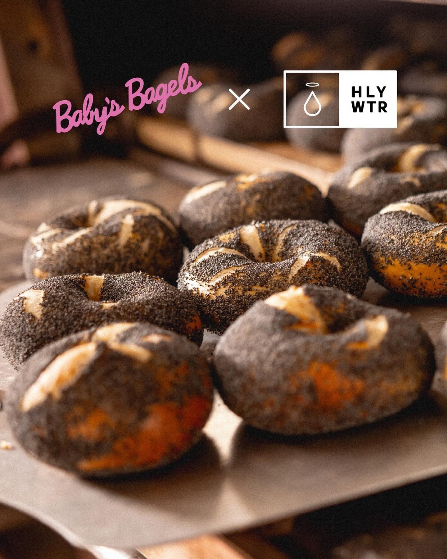 We are thrilled to announce we are now serving @babys.bagels on Saturdays! 

Don&rsquo;t walk, run because we guarantee they will sell out. 

Flavor options:  plain, poppy, sesame, salt, everything and their delicious cream cheese. 

See you tomorrow