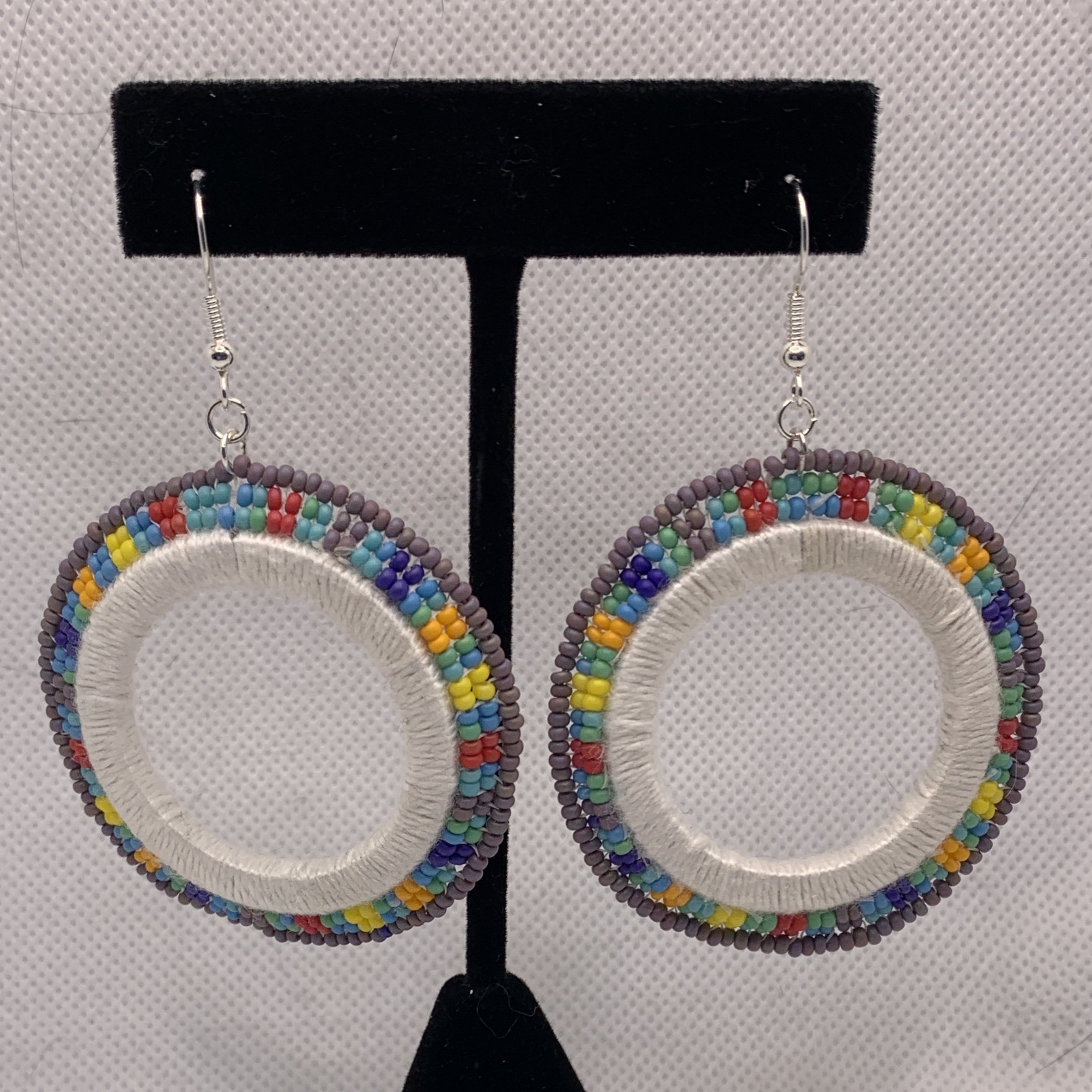 decorative seed bead circle