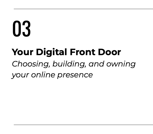 Your Digital Front Door