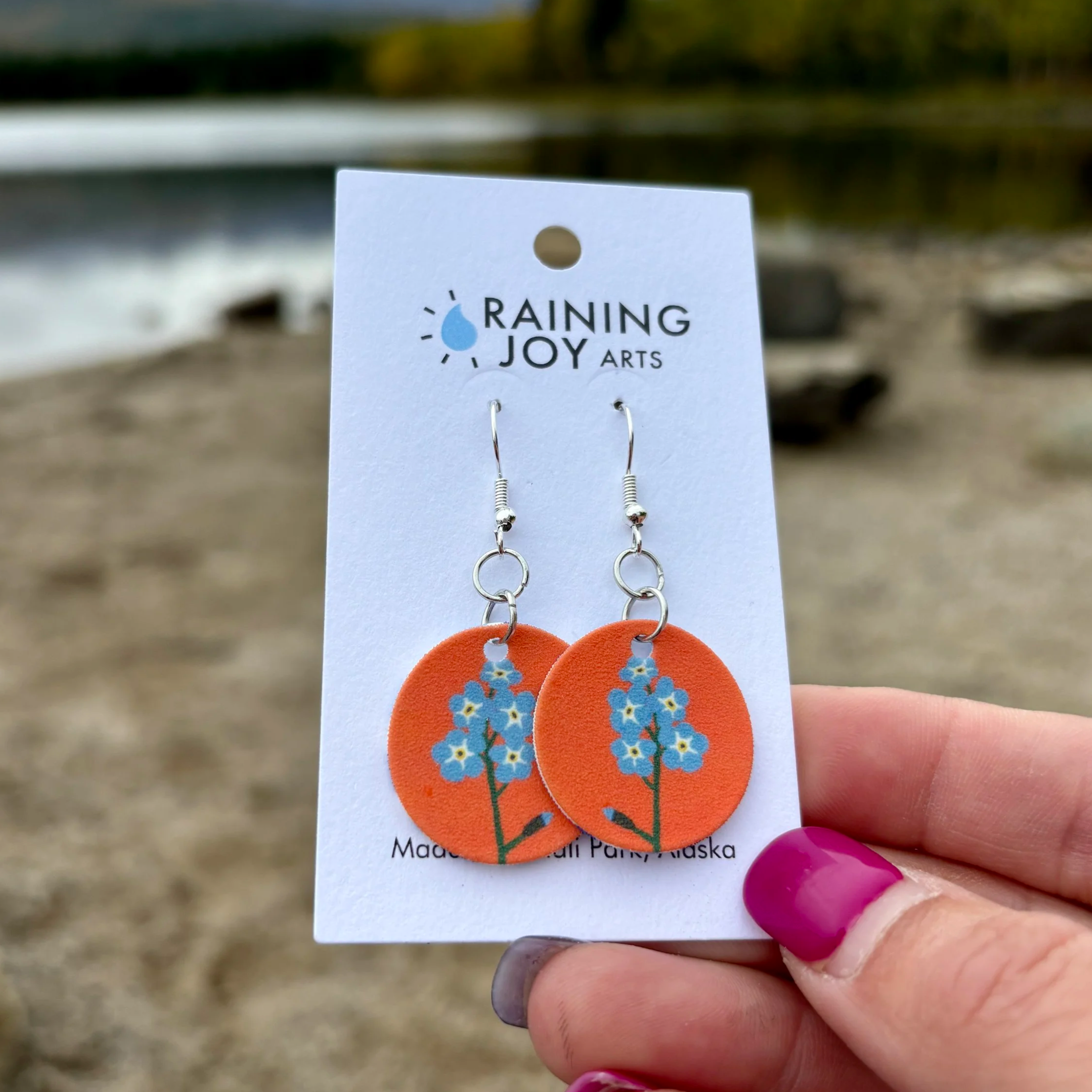Forget-me-not Earrings