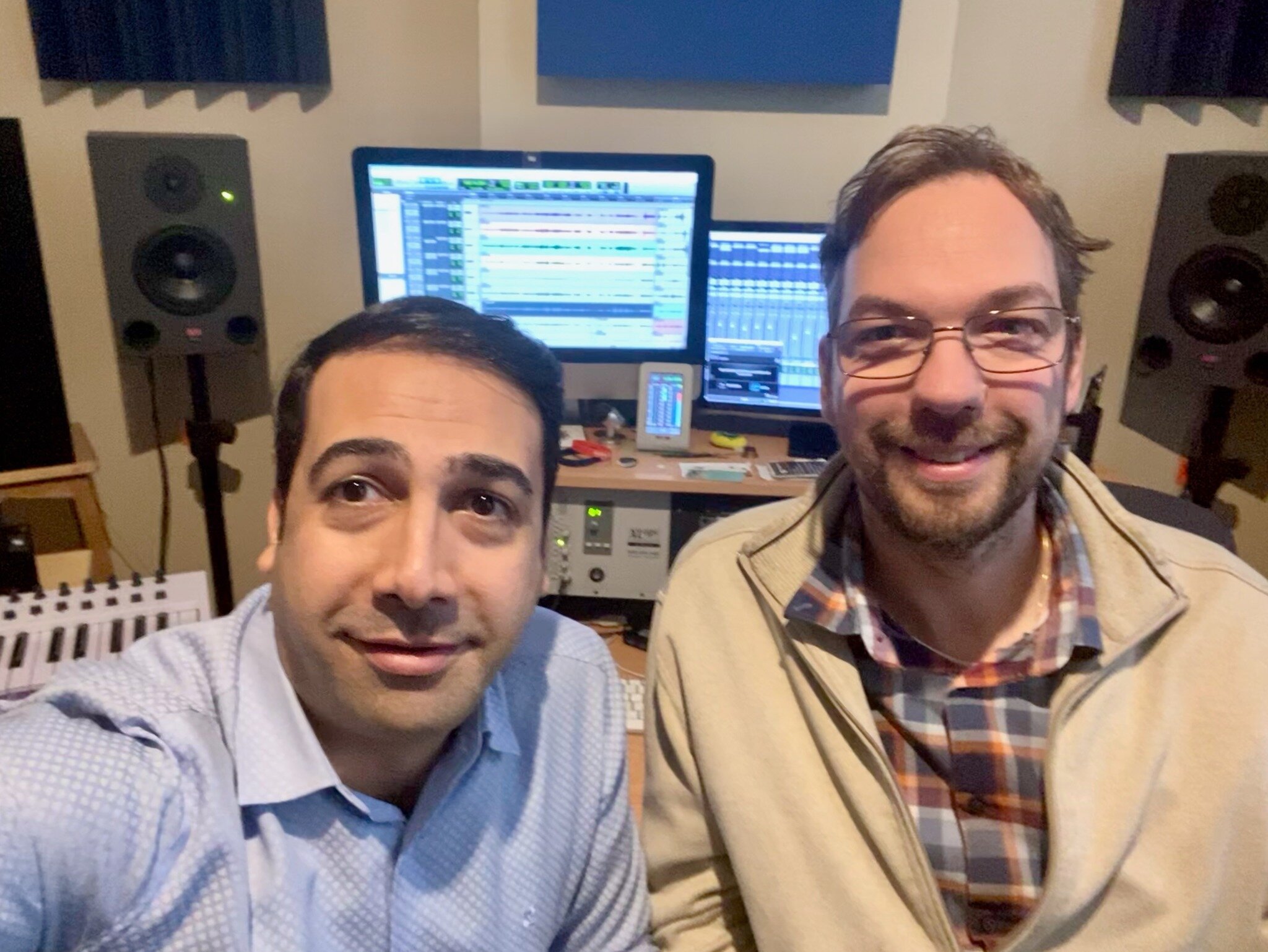 🎶 Behind the Scenes Music Editing, Mixing 🎻✨

Captured in the magic of the studio, where every note tells a story of Women, Life, and Freedom. 🌟 Today, I had the privilege to collaborate with our incredible audio engineer, weaving together the sou