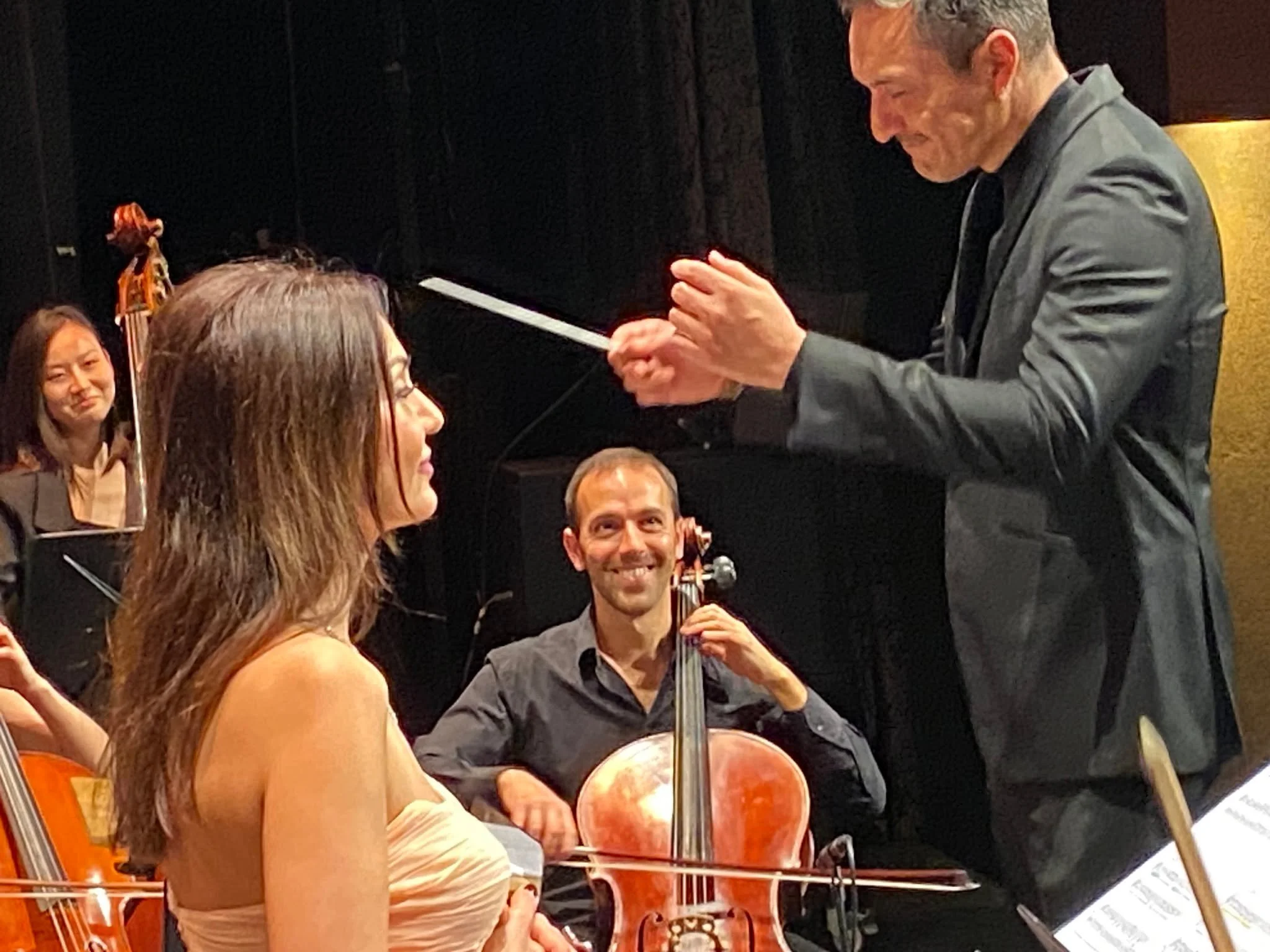 A glimpse of our &ldquo;Women, Life, Freedom&rdquo; Concert performed by the @euro_persian_arts Ensemble yesterday evening In @bozarbrussels . During this concert we had a performance, Concertmaster Sarah Oates, Solo Soprano @kamelia_dara , Conductor