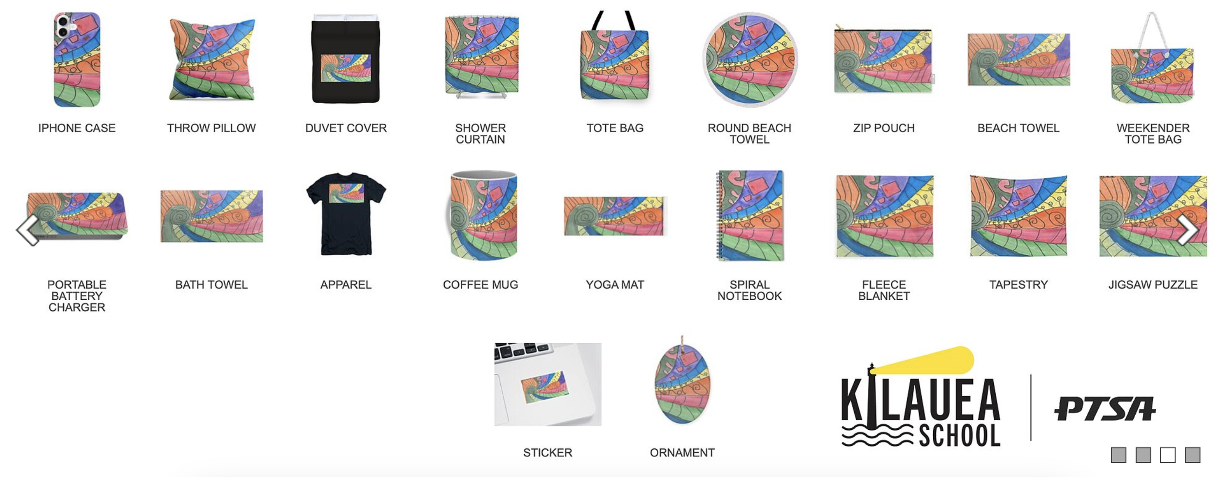 Student Art on Products: Order Before Christmas Shipping Deadlines