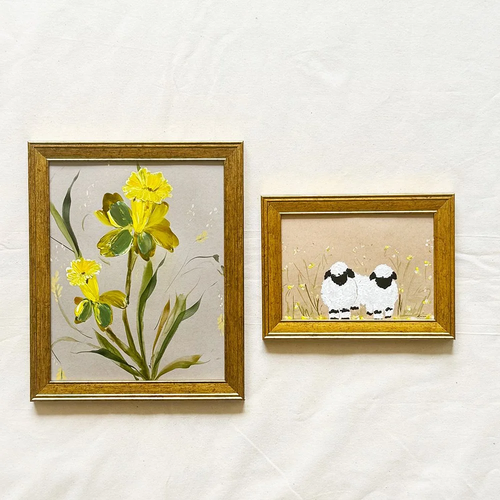 Yellow Daffodils original paintings