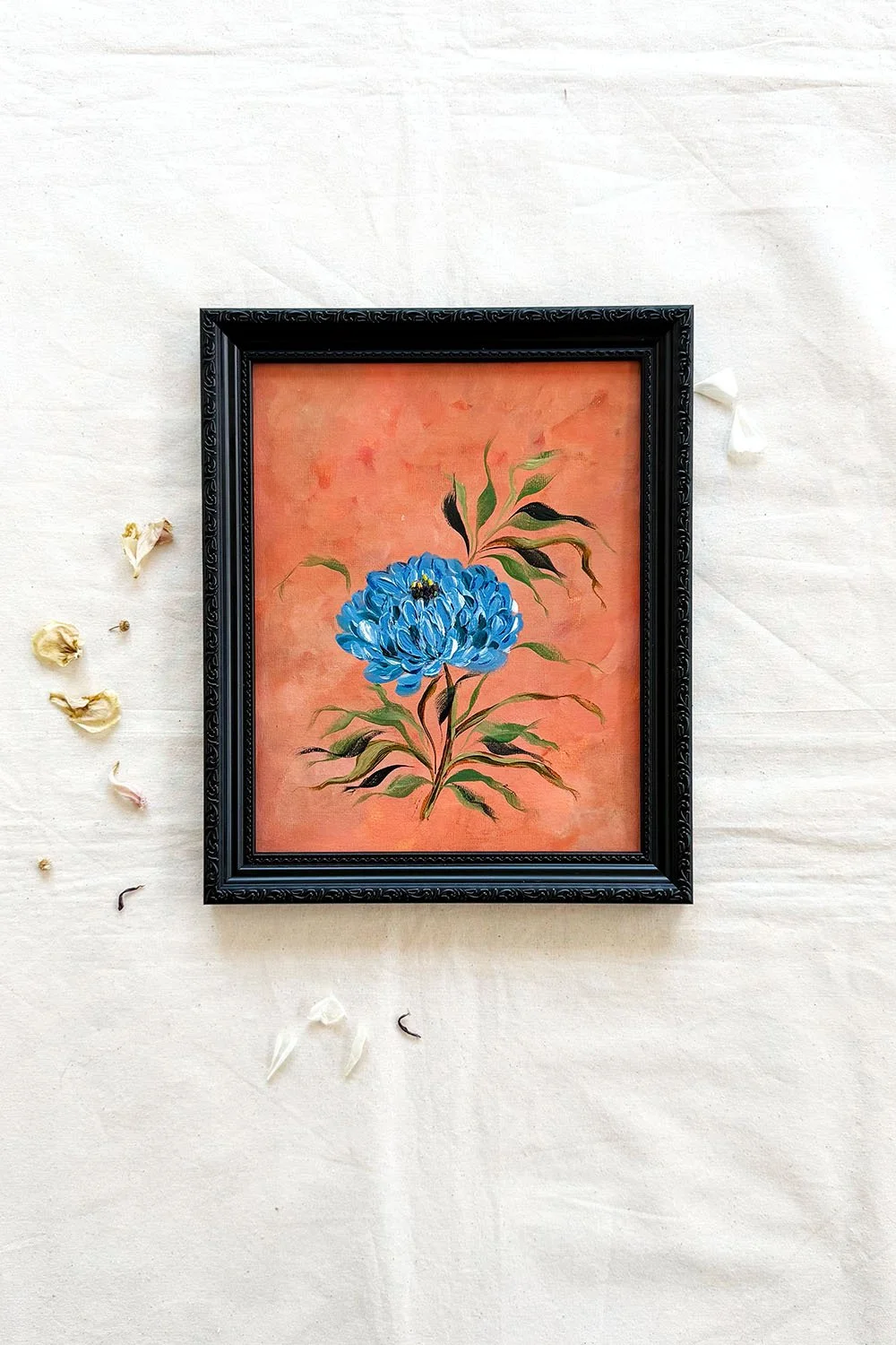 Azure Bloom: The Floral