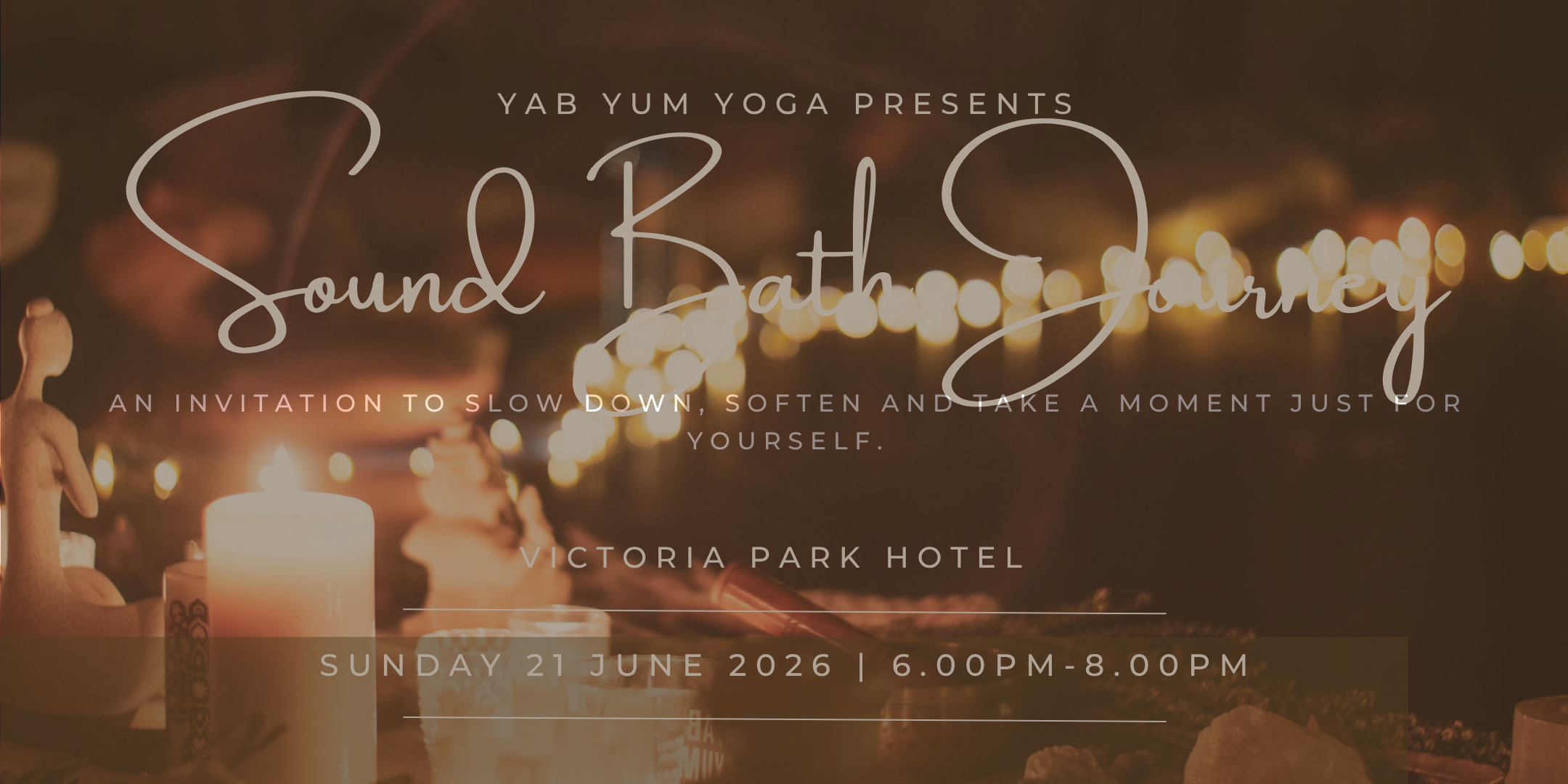Sound Healing Journey at Victoria Park Hotel