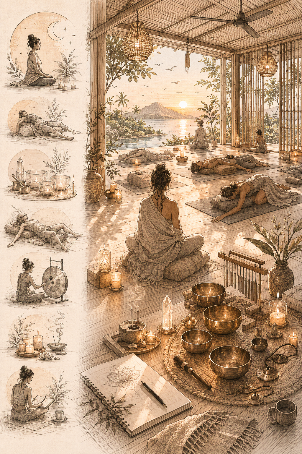 The Stillness - Yin, Restore, Sound Teacher Training  Early Bird Full Payment