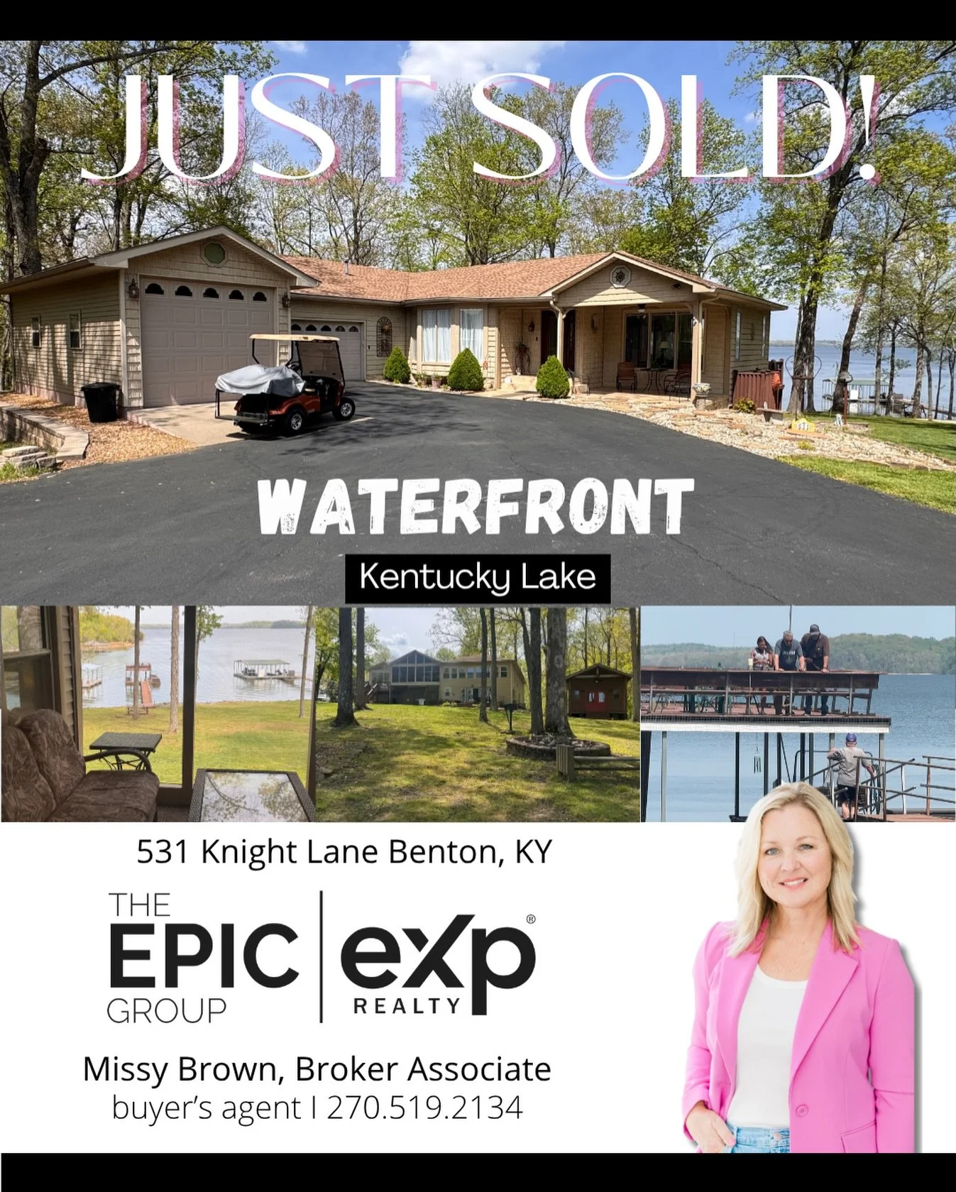 The Greene's called me about one of my lake waterfront listings two years ago and drove a few hours to see it... it wasn't the one and they made a few more trips to see a few others including this one last summer... winter came, this listing had expi