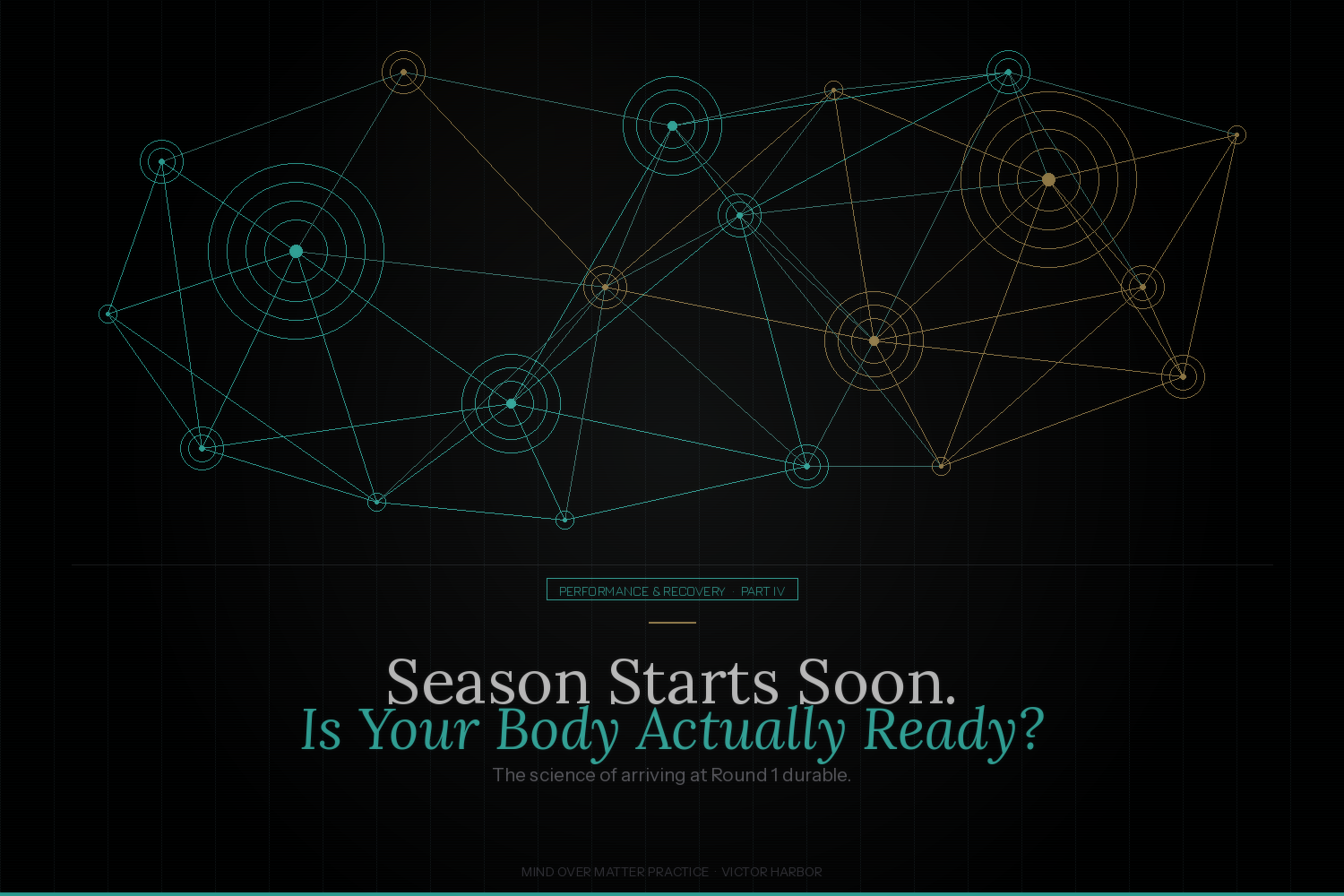 Season Starts Soon. Is Your Body Actually Ready?