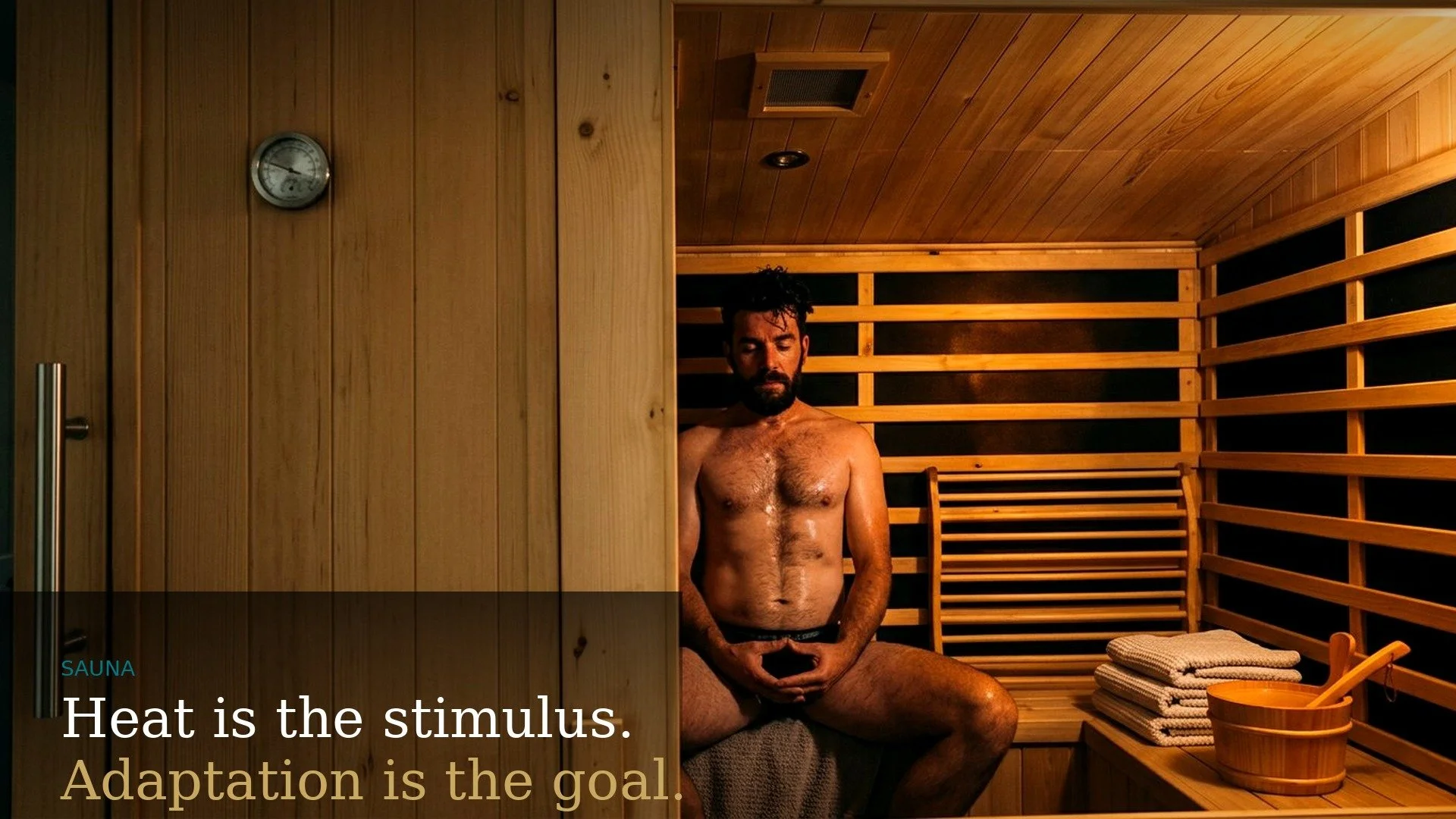 The private sauna at Mind Over Matter Practice