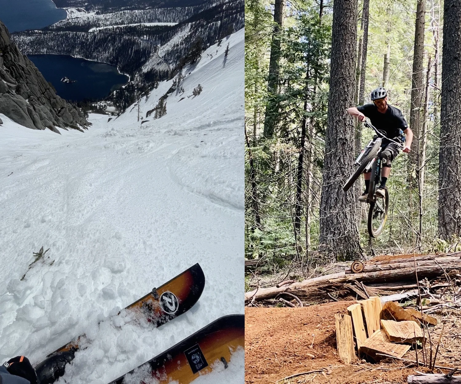 Corn Snow and Hero Dirt in Spring | Evan Roa