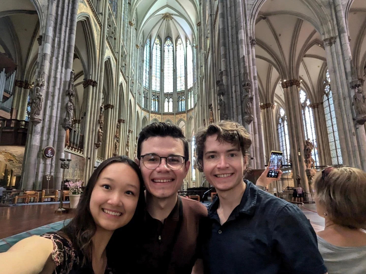 Now that we're back in the States, we're reminiscing on a fabulous time in Lindlar - a primary highlight being the time we got to spend with @gabriel.landstedt who we don't get to see too often anymore! We were all briefly in the same studio, long lo