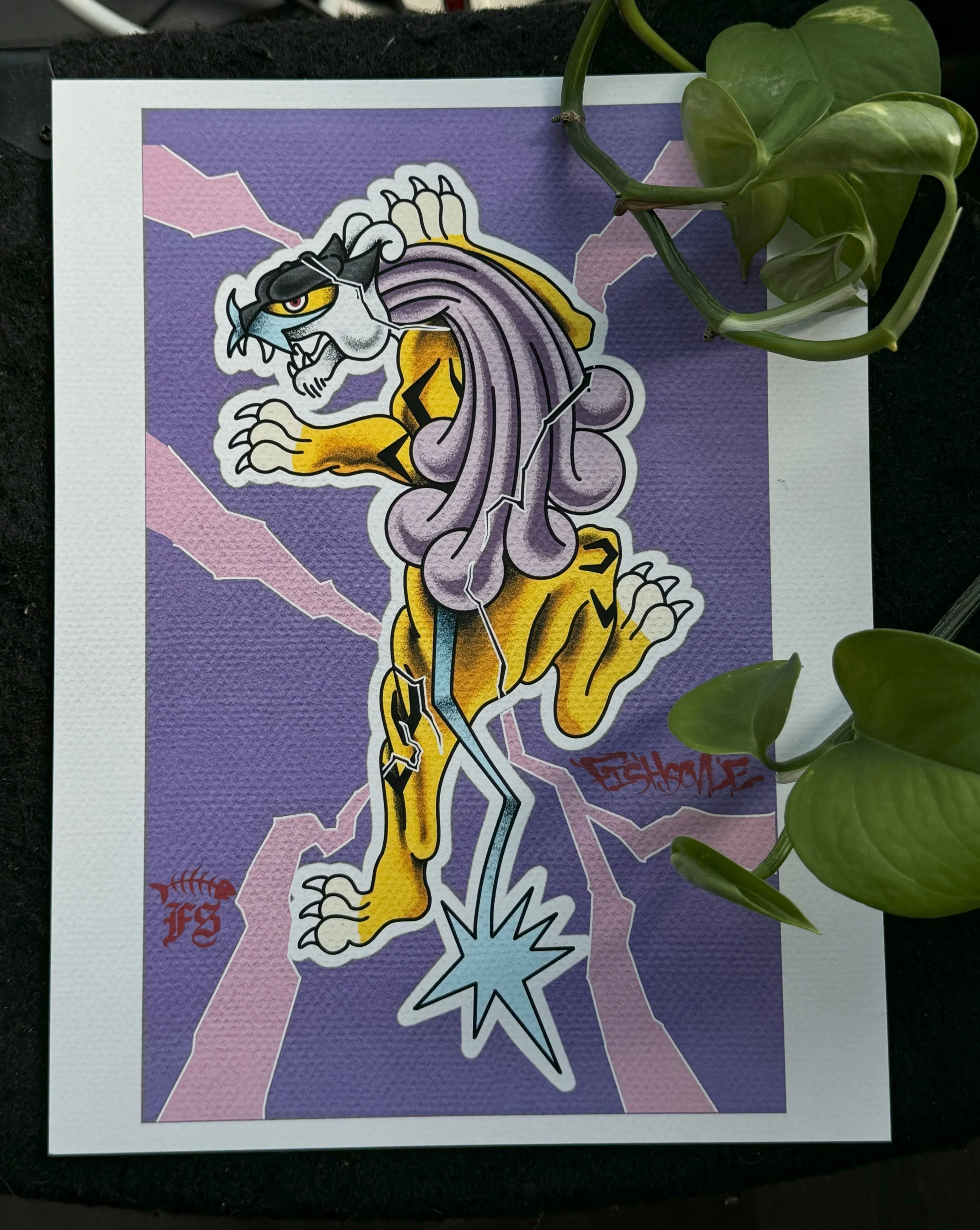 Raikou 8.5" x 11"