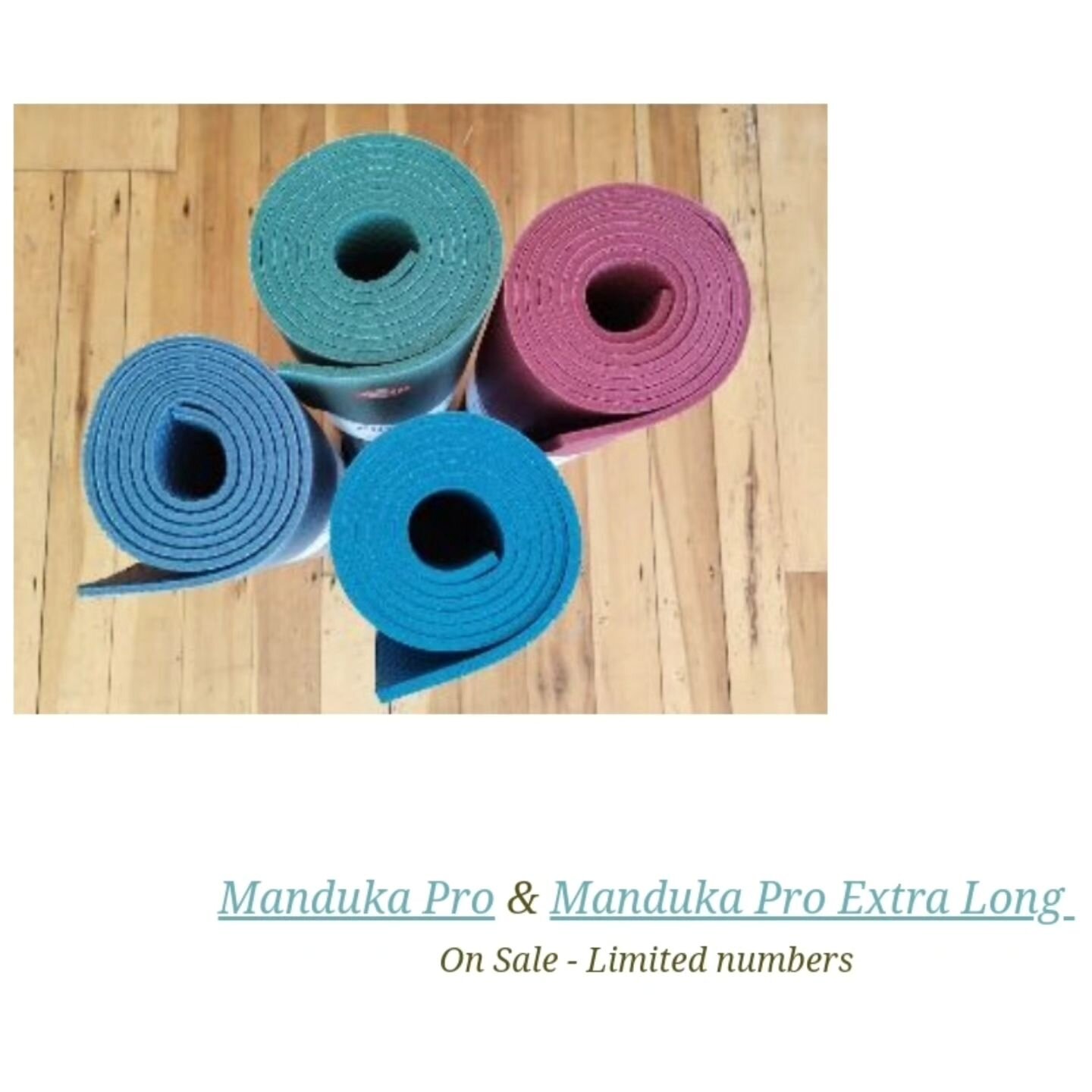 Manduka Mats on sale - 20% discount 
Limited numbers

Different ways of practicing with a Halasana Box
Halasana Box - made from recycled NZ Rimu