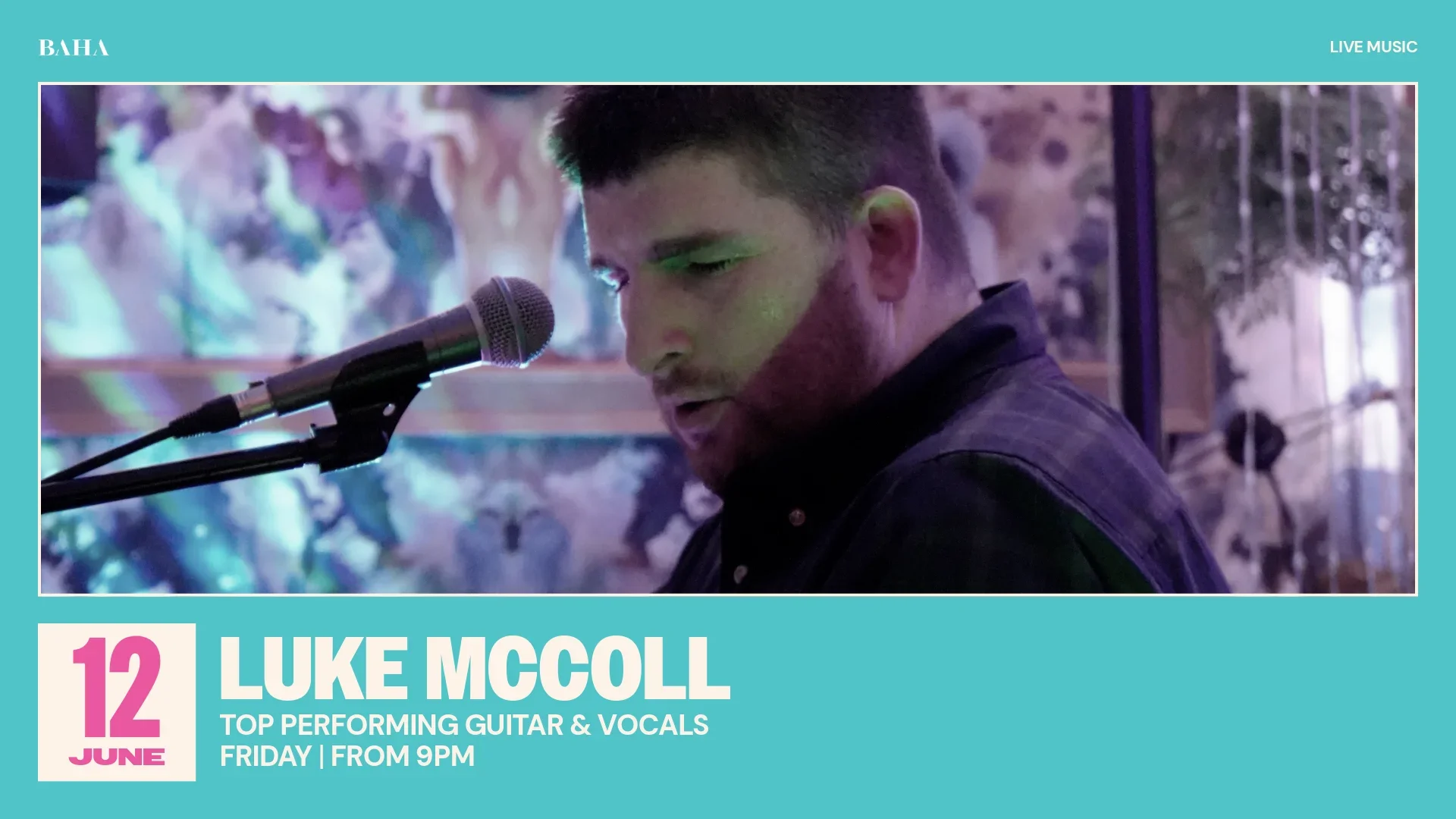 BA-LIVE MUSIC-LUKE MCCOLL 12 JUNE