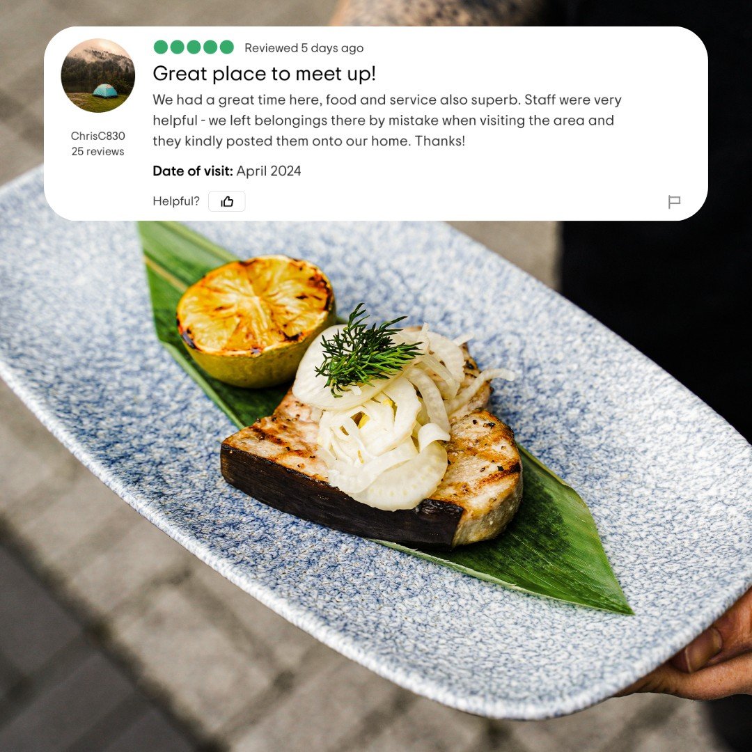 🌟 Big Thanks to Our Amazing Guests! 🌟

We're over the moon to receive such wonderful feedback from our guests! 😊 It warms our hearts to know you had a fantastic time with us, enjoying our delicious food and superb service.

We're thrilled we could