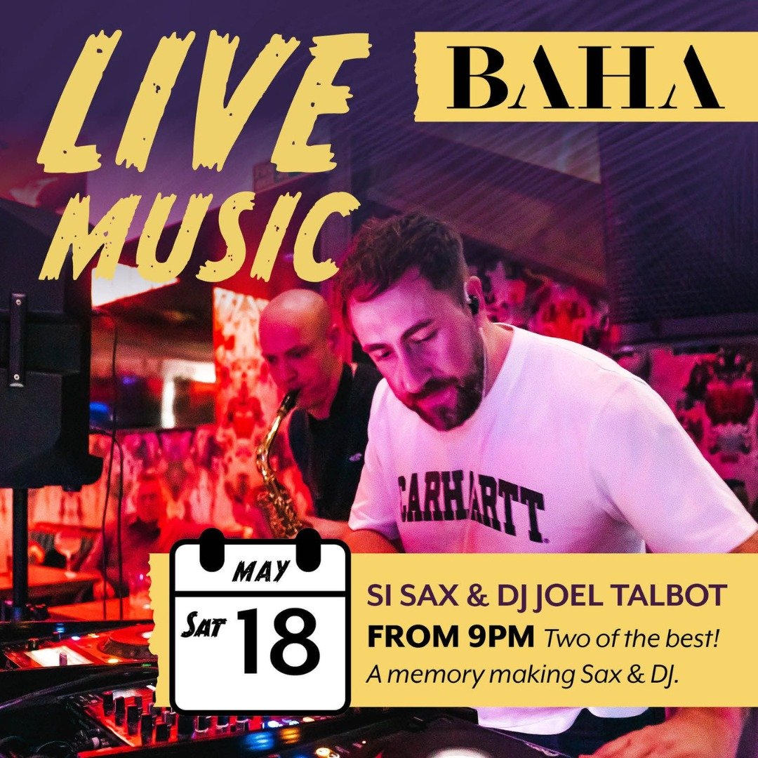 🎶 A Week of Music at BAHA! 🎵

Get ready for a week filled with live music and good vibes at BAHA! Check out our exciting lineup:

🎤 Friday, May 17th - Gemma Doyle Live 🎸 Join us at 9pm for an amazing performance by Gemma Doyle! 

🎷 Saturday, May