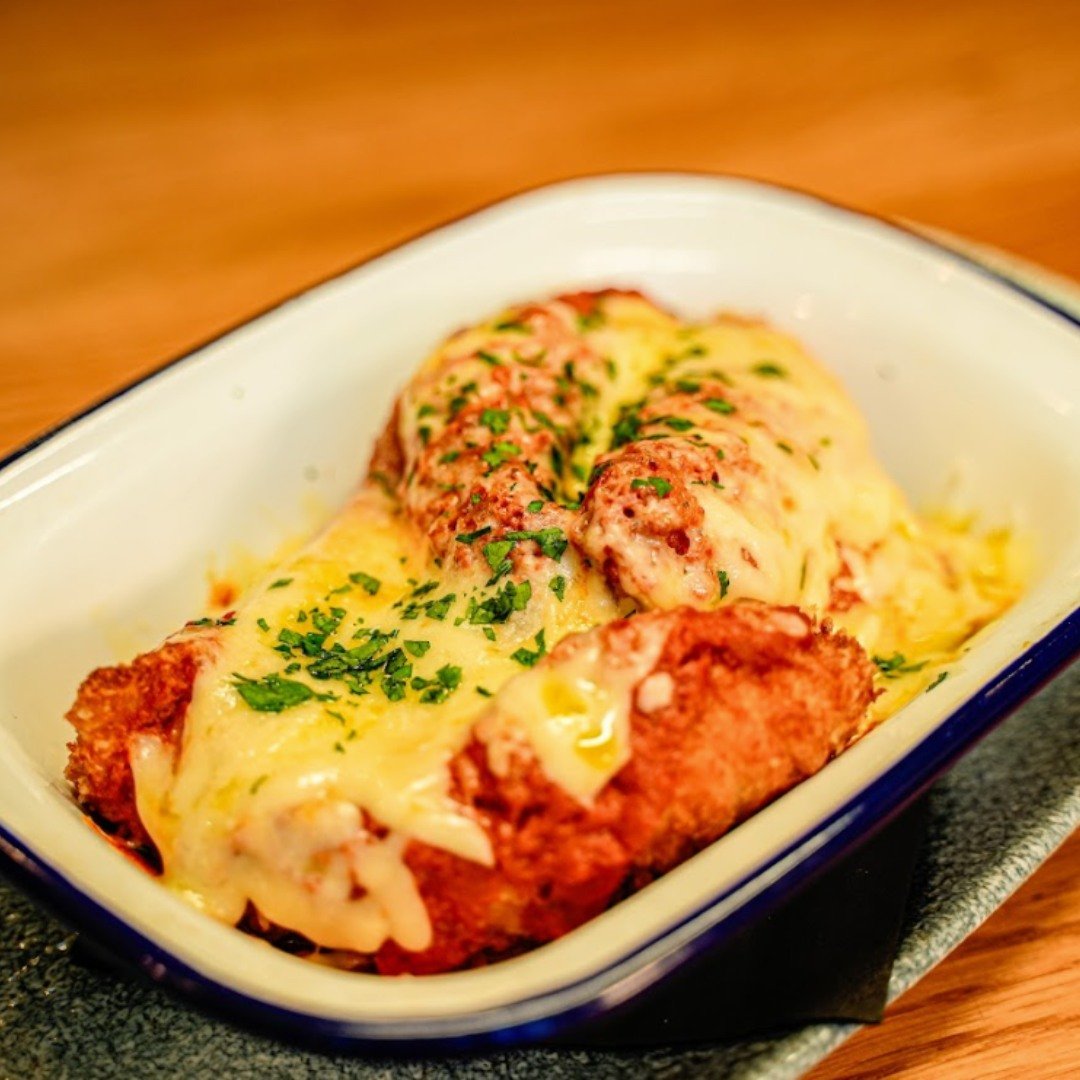 🍴 New Dish Alert! 🍴 Introducing our mouthwatering Panko Chicken Parm Tenders at BAHA! 🍗🍅 Indulge in crispy perfection, bathed in a rich tomato sauce, and topped with parmesan &amp; basil oil. 😍✨ Don't miss out on this irresistible addition to ou