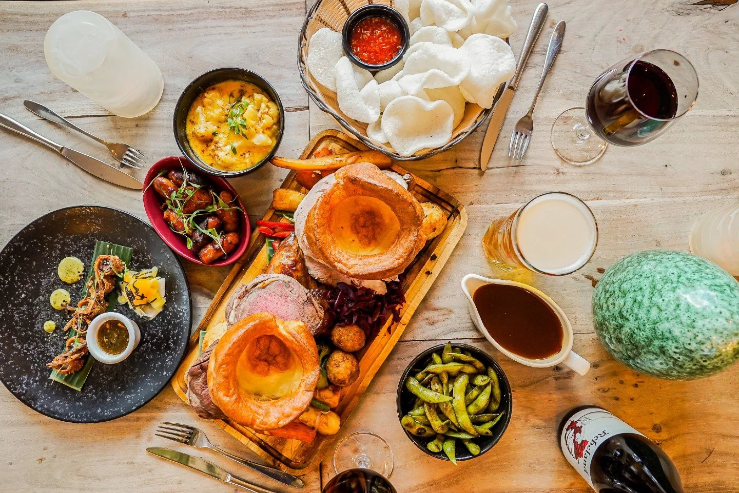 Sunday roasts, elevated 🥔

BAHA's doing the cooking: succulent meats, vegan options worth ordering, portions kids actually want. You do the important bit&mdash;enjoying time together.
Sundays redefined ✨📍 Bowness | Secure your spot

check our menu 