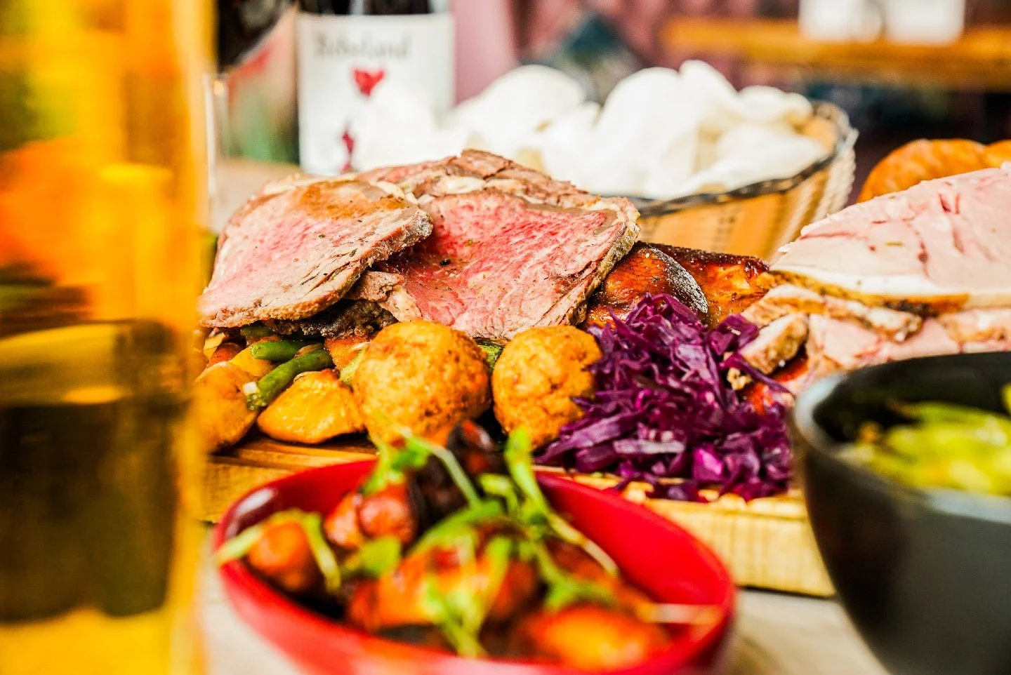 SUNDAY ROASTS DONE PROPERLY

🥔Succulent meats. Vegan options that slap. Portions kids actually want.Zero cooking. Zero stress. Maximum family time.BAHA, Bowness | Book now ✨

check our menu : https://bahabowness.com/menus/sunday-roast-windermere-men
