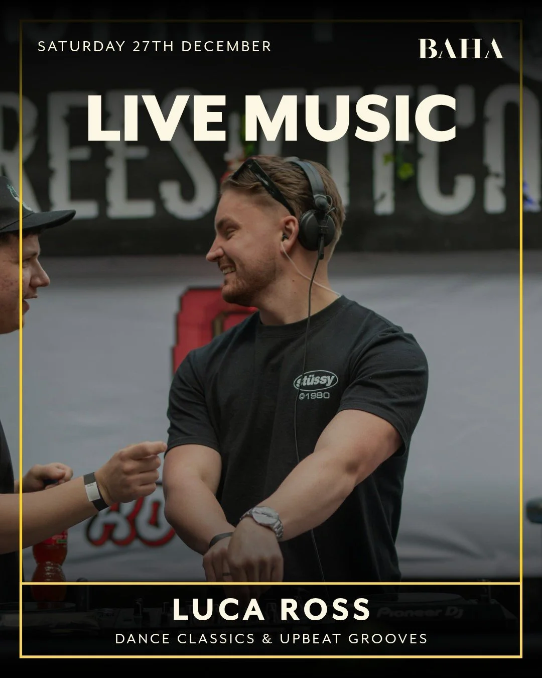 Live Music  tonight at BAHA | Luca Ross | 9PM - 12AM!

End your Saturday with a BANG - incredible tunes, legendary cocktails and the best vibes in the Lakes!

FREE ENTRY! Tag your crew - tonight's going to set the tone for your entire weekend! ✨

#la