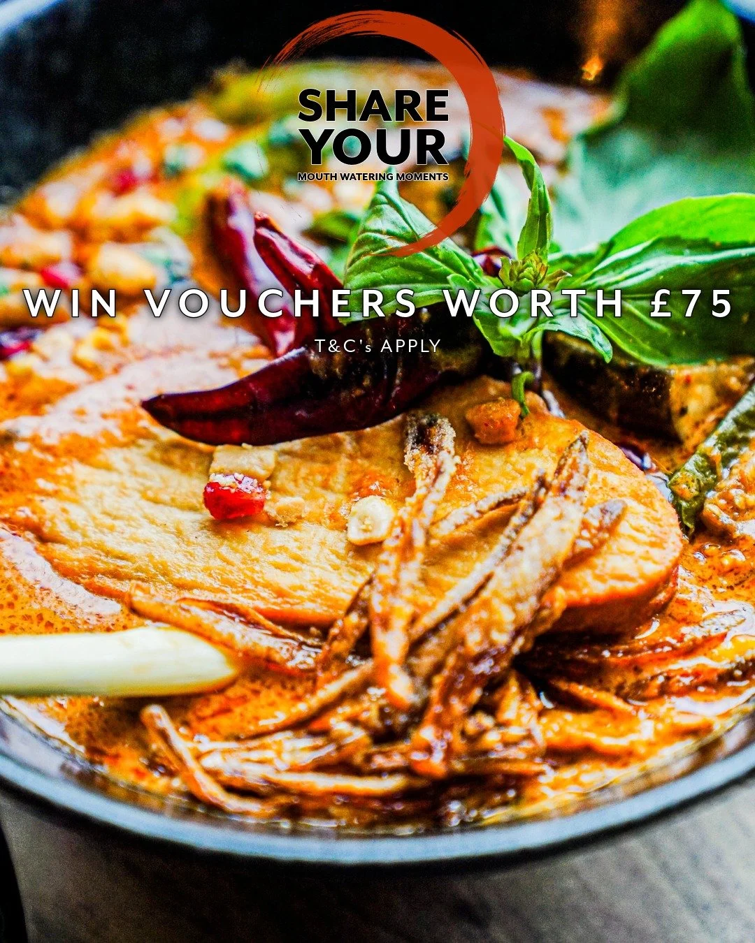 Earn while you dine 🎁

Three simple ways to pocket &pound;75:
✓ Share your experience in a review &ndash; claim &pound;25
✓ Capture the moment on camera &ndash; that's &pound;25
✓ Record a short clip &ndash; another &pound;25 in your pocket

Complet