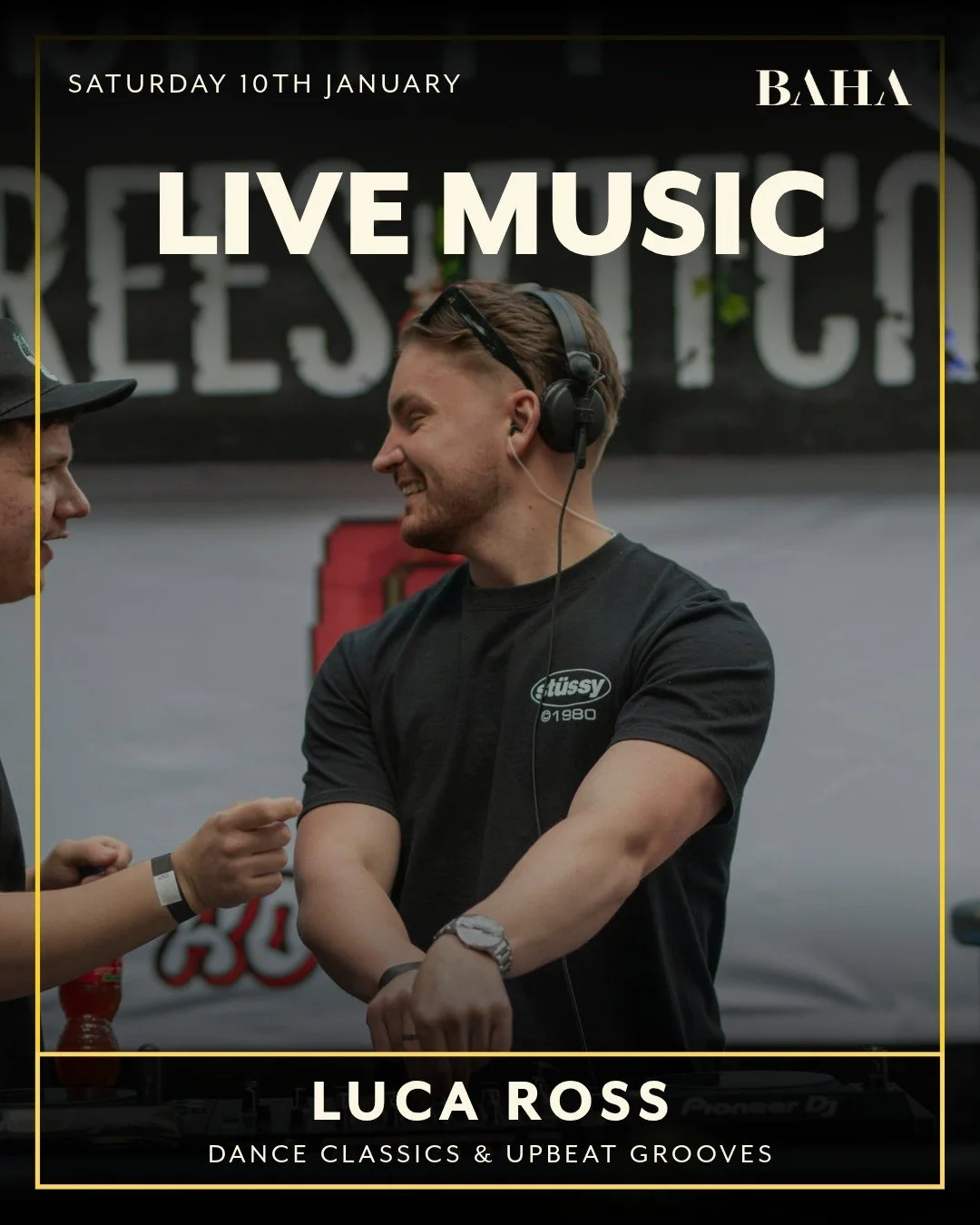 Why choose between great music, unreal food, and proper vibes when you can have ALL THREE? 🎸

Luca Ross bringing the energy TONIGHT at BAHA, and we've got the sizzling Asian BBQ and tiki cocktails to match. This is what Saturdays were invented for.
